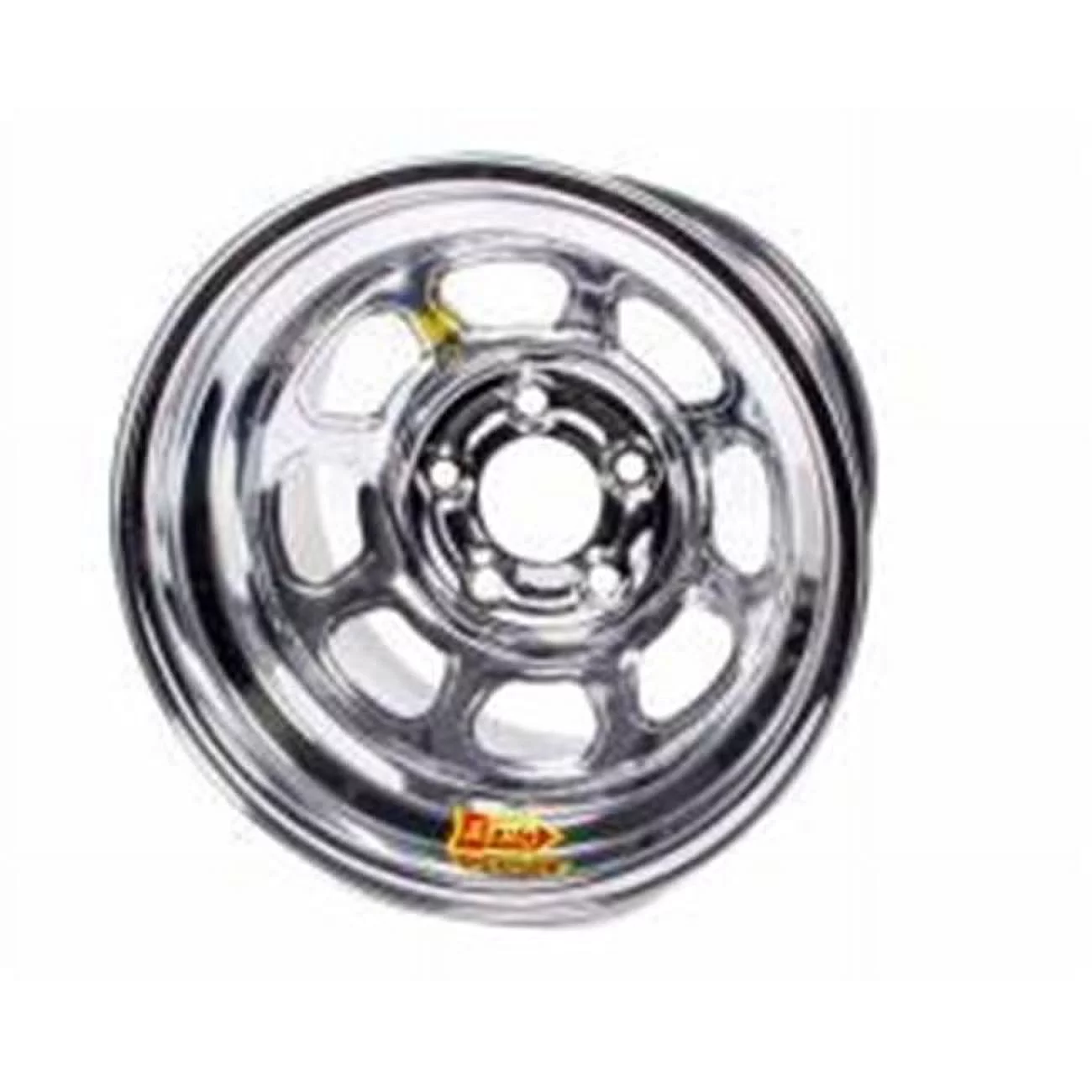 51-205050-RF 15 x 10 in. 51 Series Spun Formed Wheel, Chrome - 5 in. Backspace