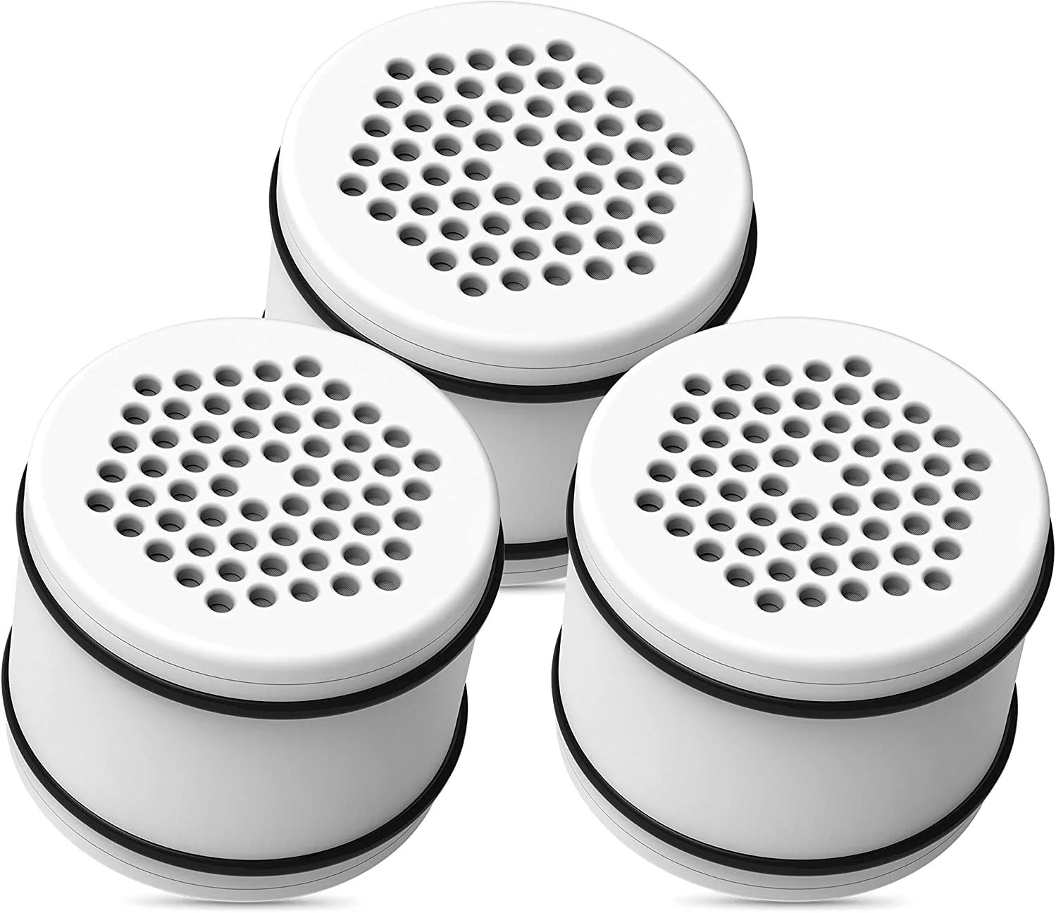 AQUA CREST WHR-140 Shower Head Water Filter, Replacement for Culligan WHR-140, WSH-C125, HSH-C135, ISH-100 Shower Water Filter Units, 3 Pack