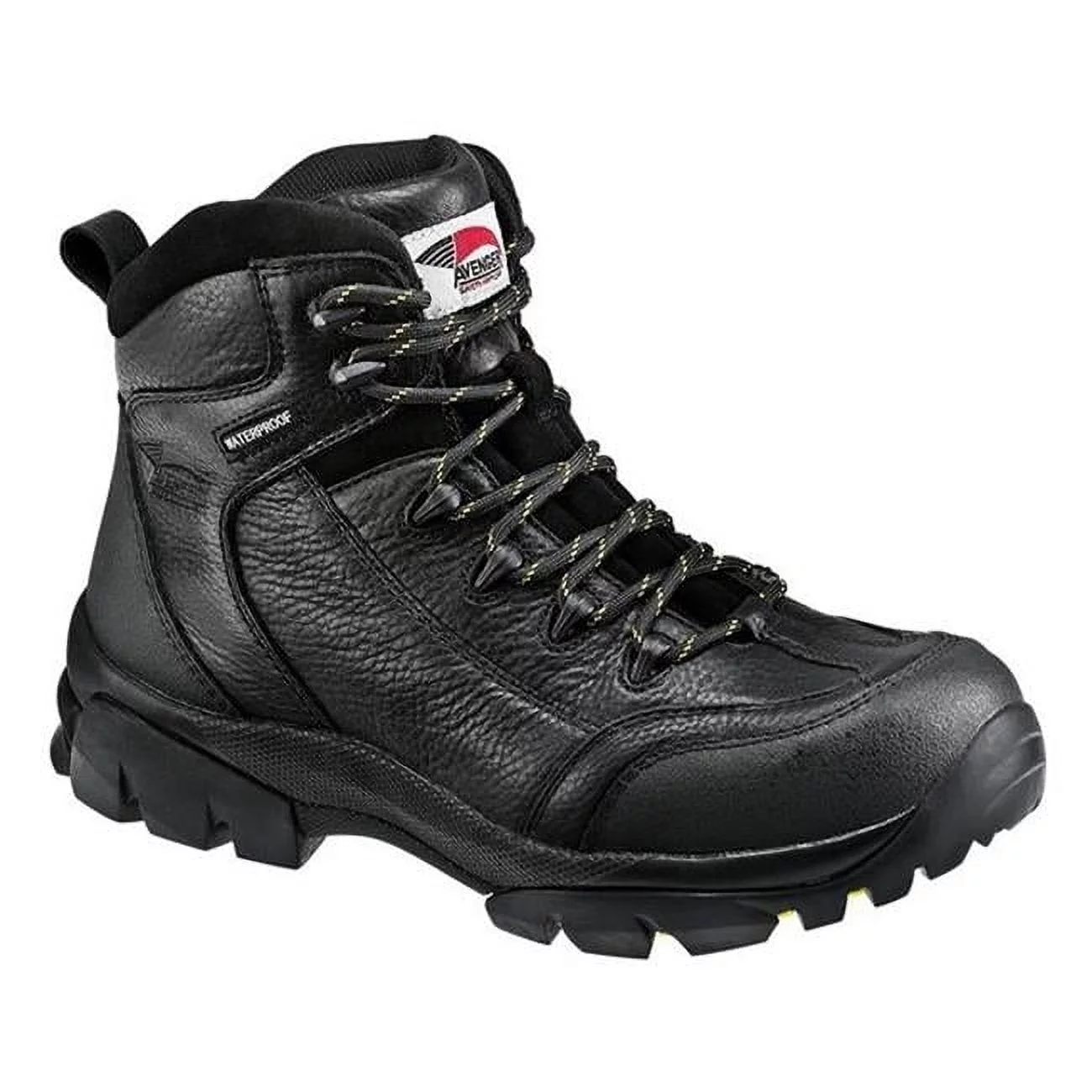 FSI FOOTWEAR SPECIALTIES INTERNATIONAL NAUTILUS Avenger Men's 6-inch Composite Toe Waterproof Work Boots Black - A7245