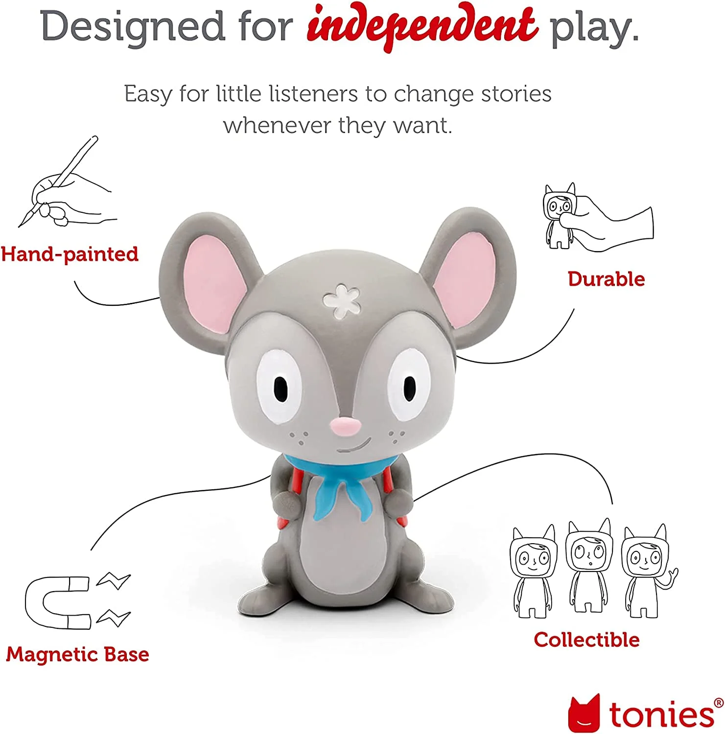 Tonies Traveling Songs Audio Play Figurine