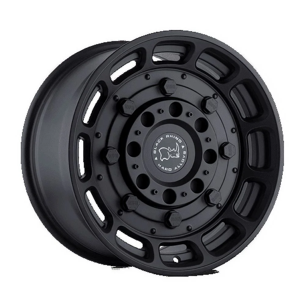 Black Rhino Cast Aluminum Rim BRWHG 17X8.5 6X5.5 M-BLK -18MM, 1785WHG-86140M12