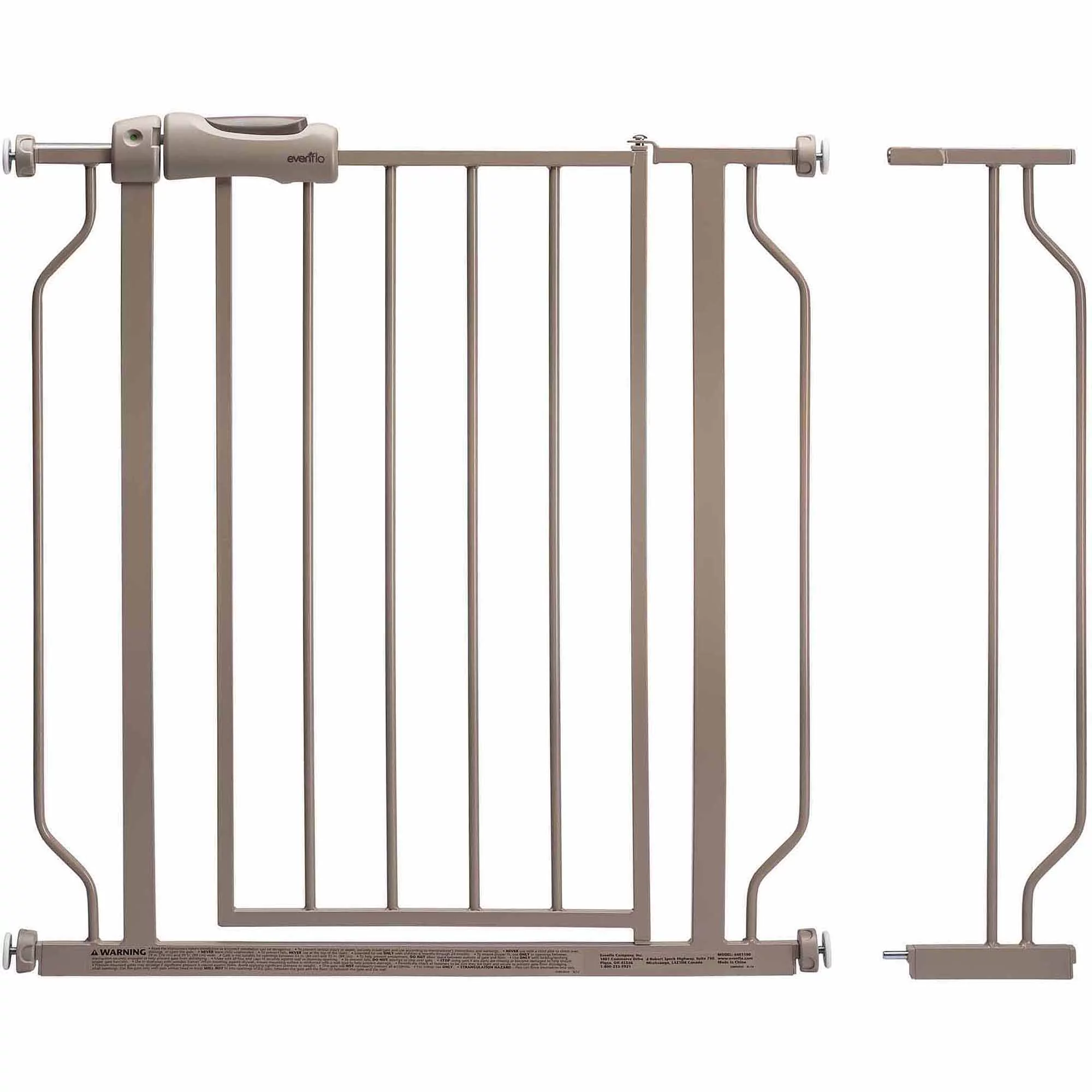 Evenflo Easy Walk-Thru Pressure-Mounted Pass-Through Gate, 29