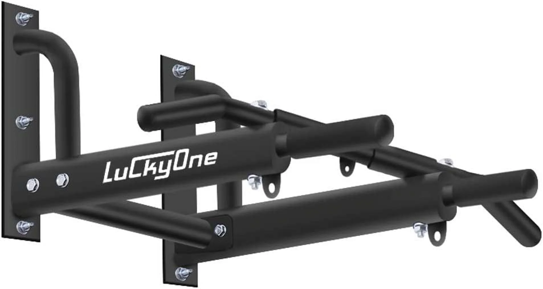 Wall Mounted Pull Up/Chin Up Bar with Bearing Frame Design for Indoor Workout/Home Gym, Maximum Weight 440 Lbs