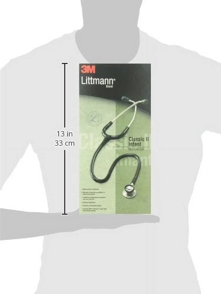 3M Littmann Classic II Infant Stethoscopes, Red Tube, 28 inch