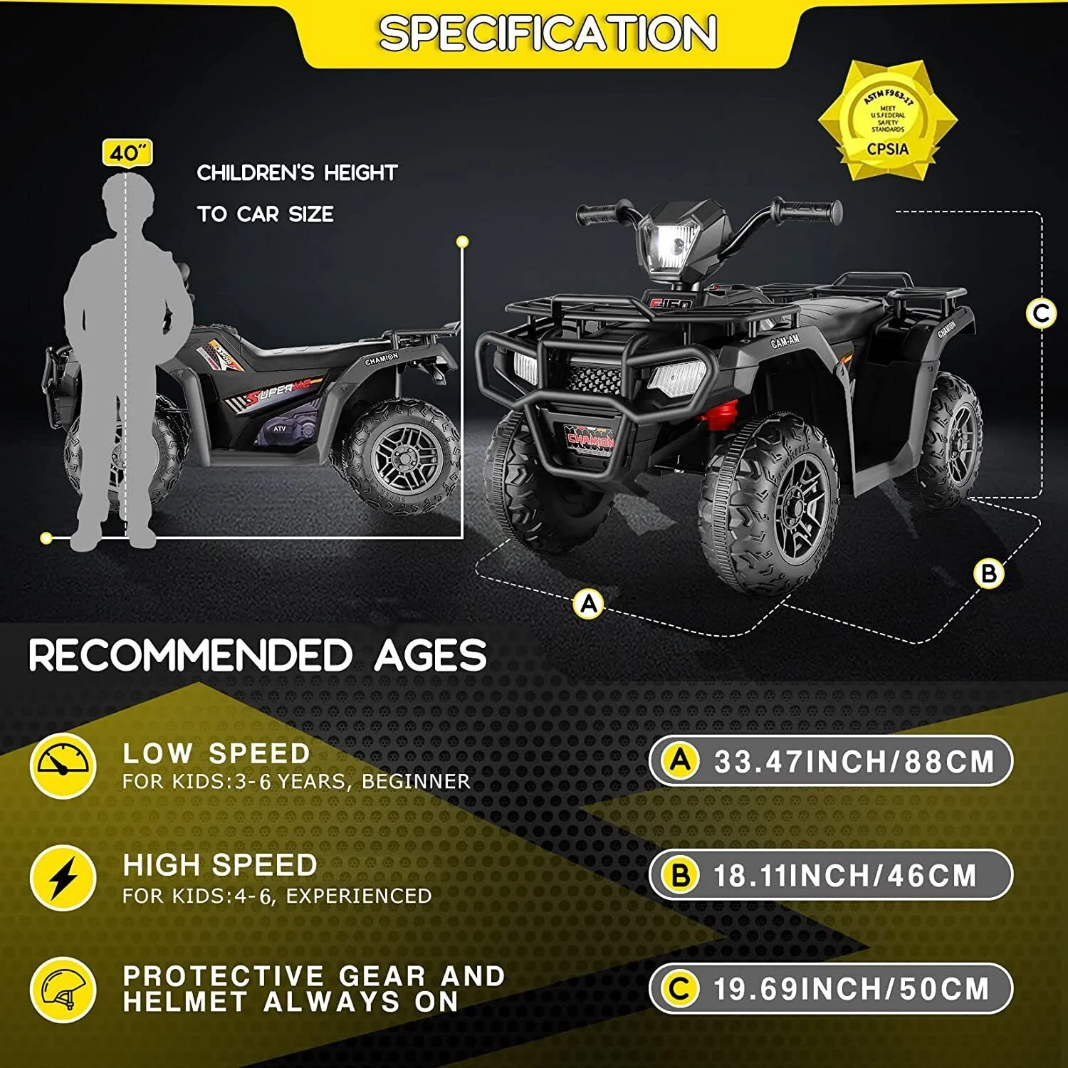 Premium 24V/12V Kids Electric Jeep Truck with Remote Control and 3 Speeds - 400W Power!