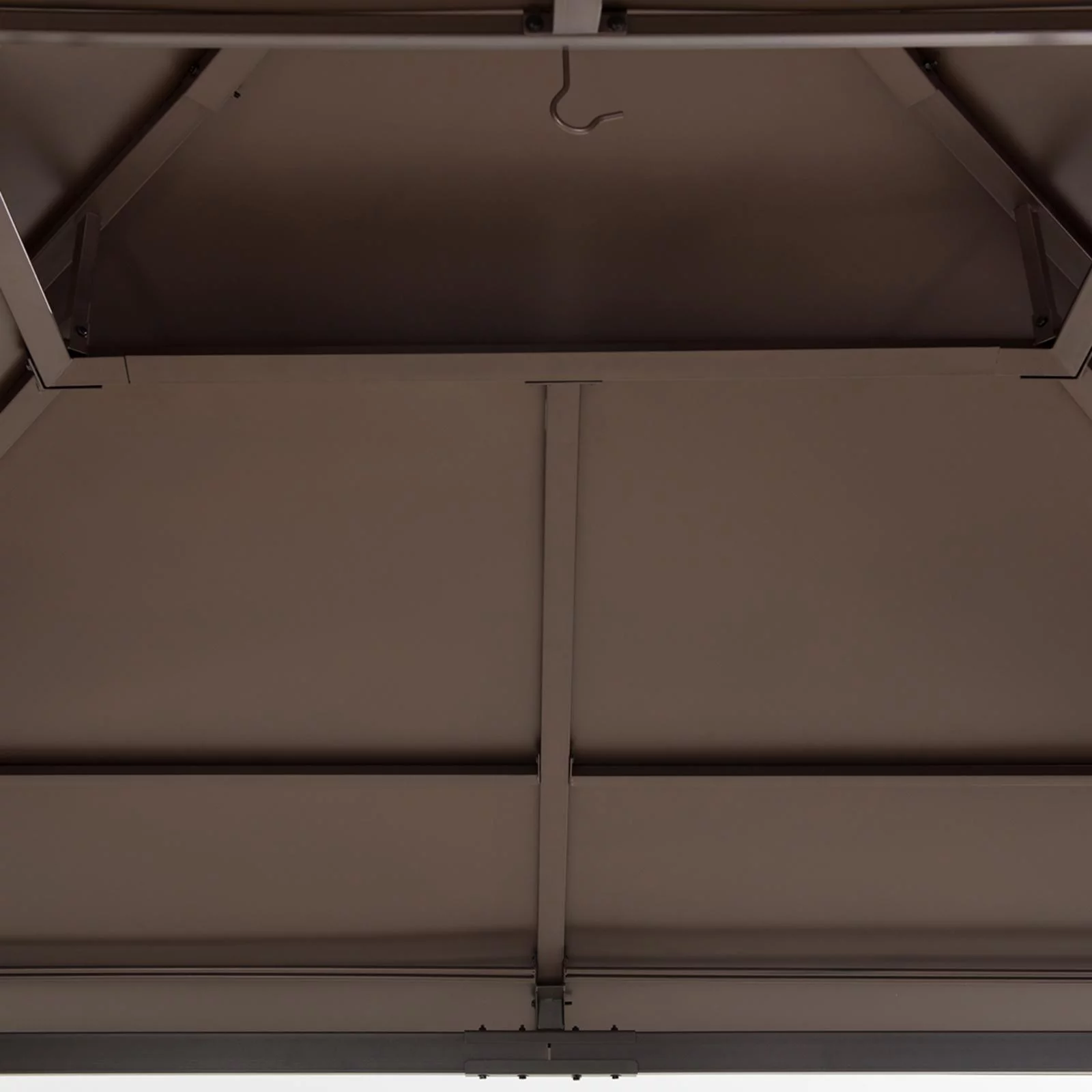 Sunjoy Hip 10 x 12 ft. 2 Tier Hardtop Steel Gazebo