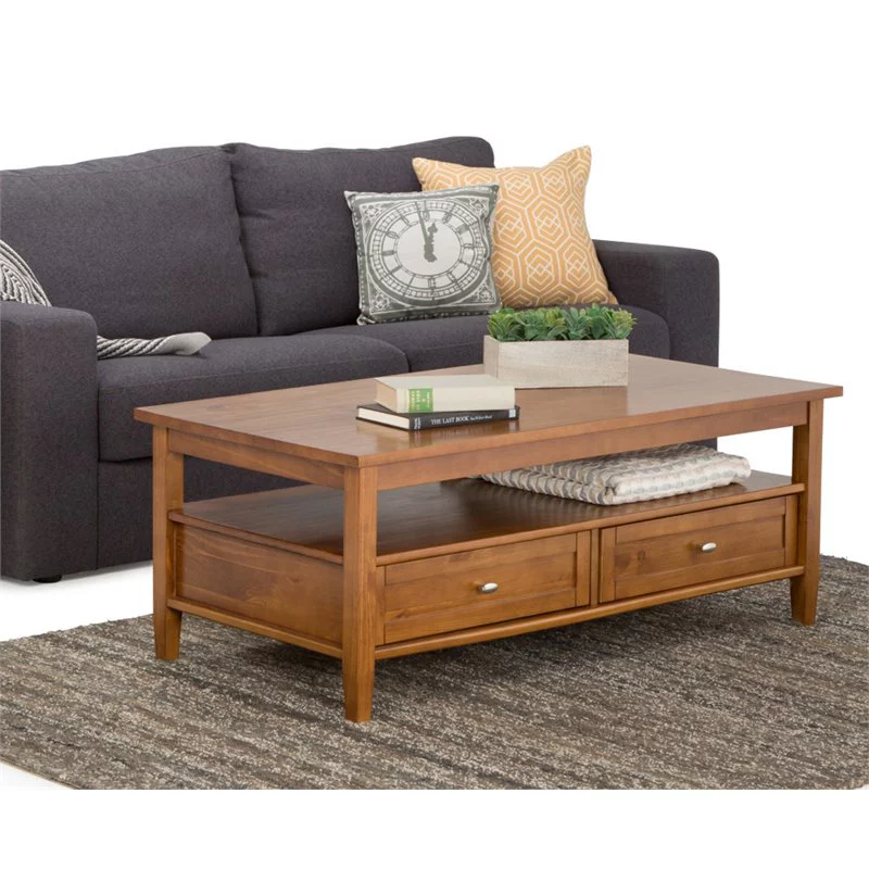 Home Square 2-Piece Set with Wood 48