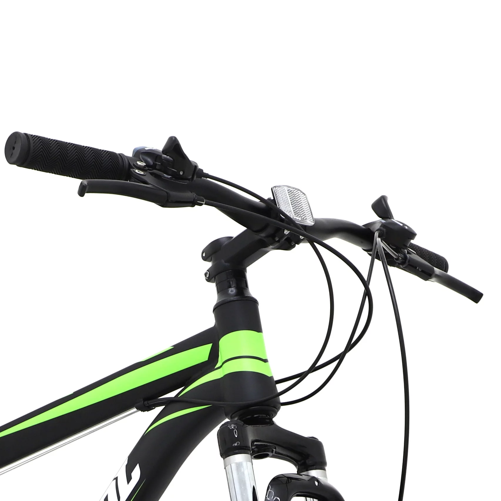 SOCOOL Mountain Bike 21 Speed 26 Inches Dual Suspension Folding Bike Dual Disc Brake MTB Bicycle, Black, MN2157BK