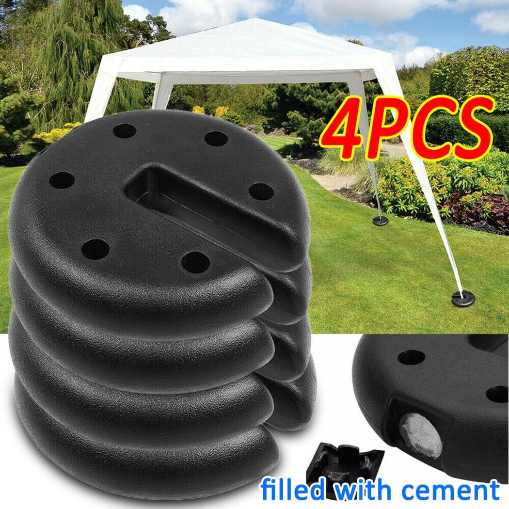 4PC Outdoor Canopy Tent Leg Weights Heavy Duty Anchor Stand Umbrella Gazebo Base