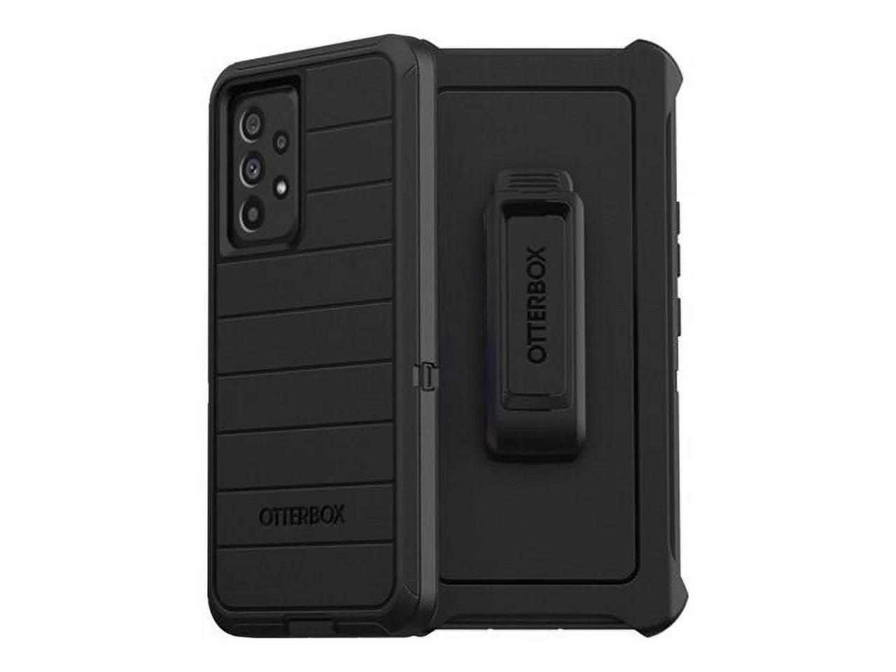 OtterBox Defender Series Pro Rugged Carrying Case (Holster) Samsung Galaxy A53 5G Smartphone, Black