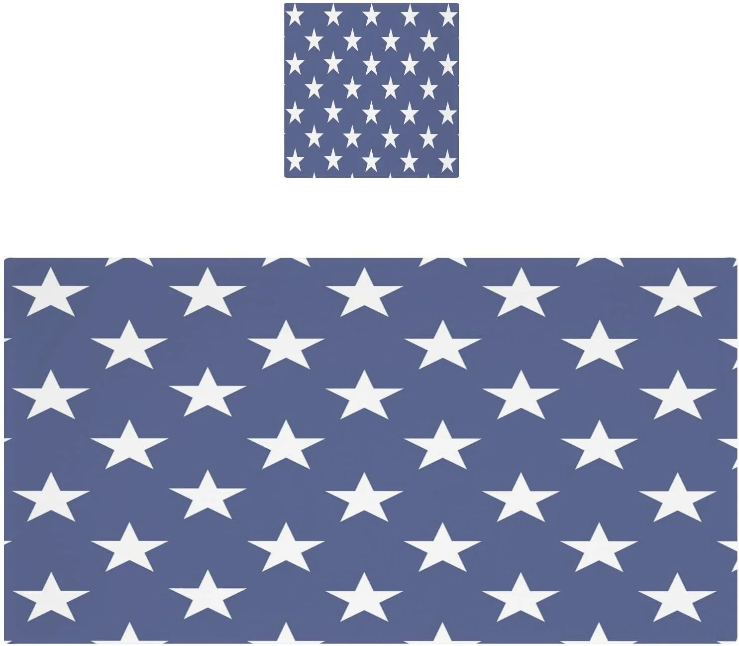 Coolnut 2 Pack Pure Cotton Towel Set, Soft Highly Absorbent Machine Washable American Flag Star Bath Towels for Pool,Sports, Yoga, Travel（460） Wash cloth