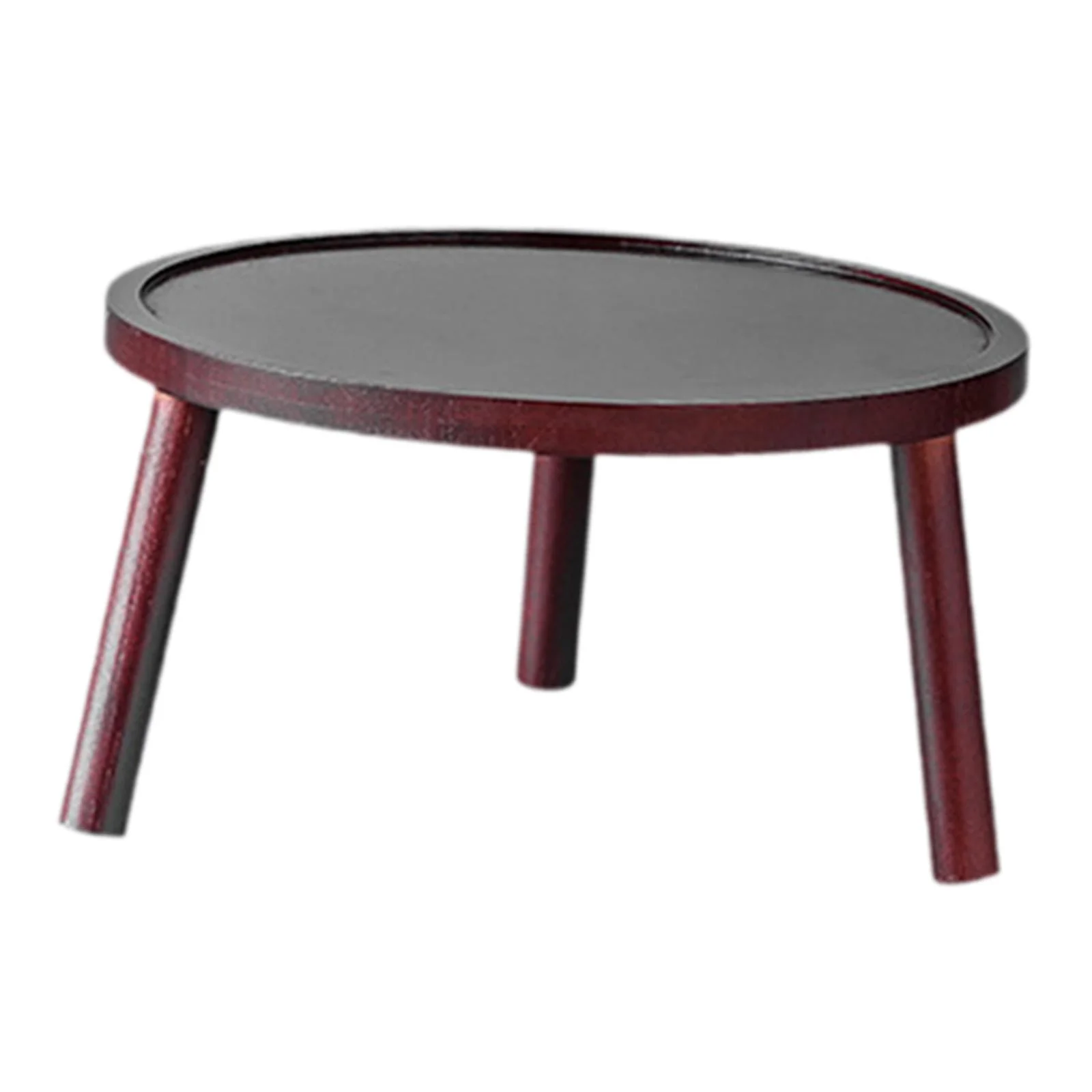 oshhnii Pot Holder Planter Rack Bedroom Shelf Outdoor Wood Stand Red