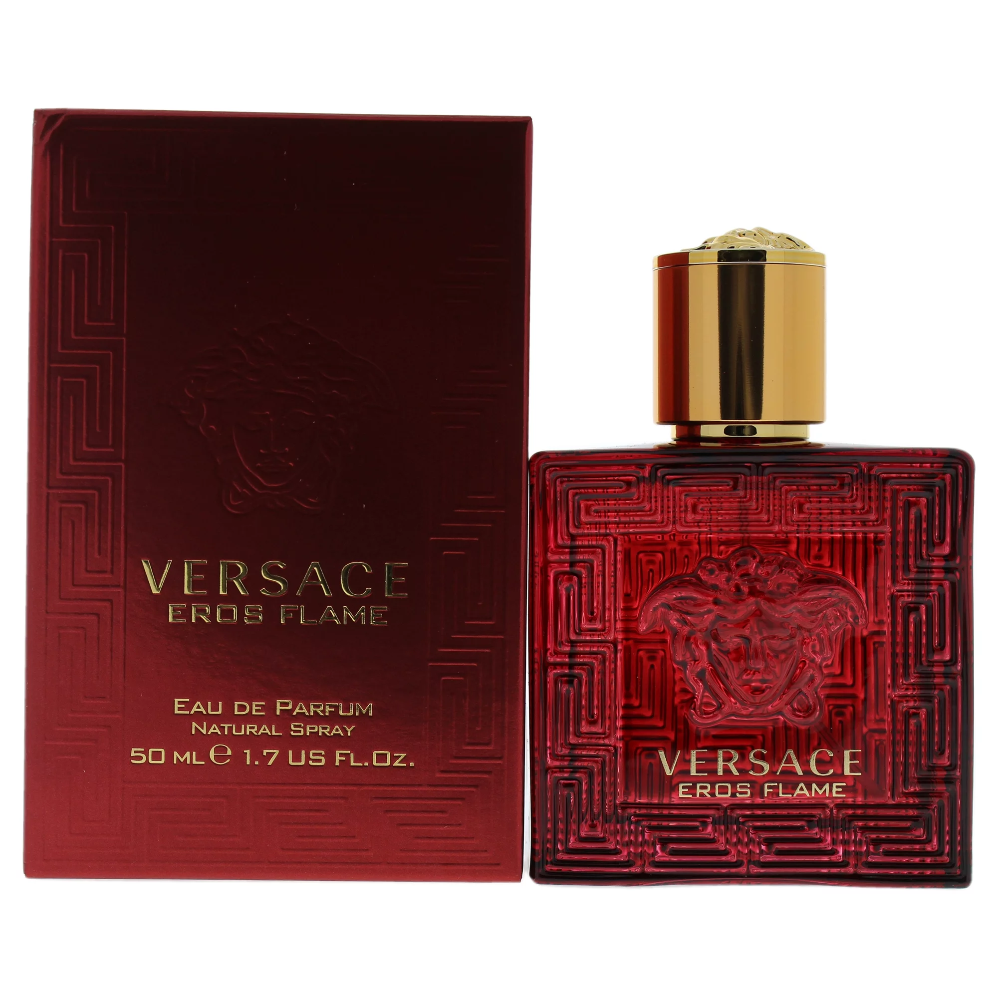 Versace Versace Eros Flame - Pack of 2 EDP Spray, 1.7 oz