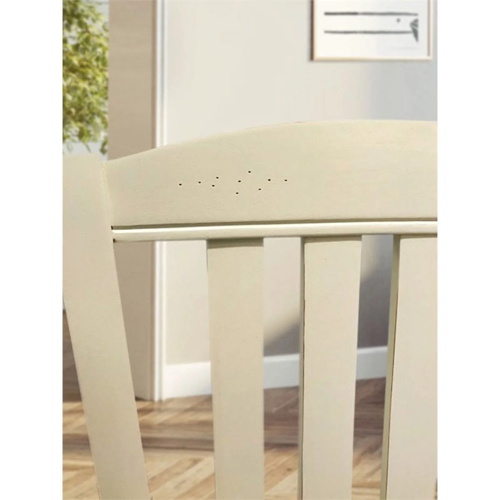 Furniture of America Gossling 9-Piece Wood Extendable Dining Set in White