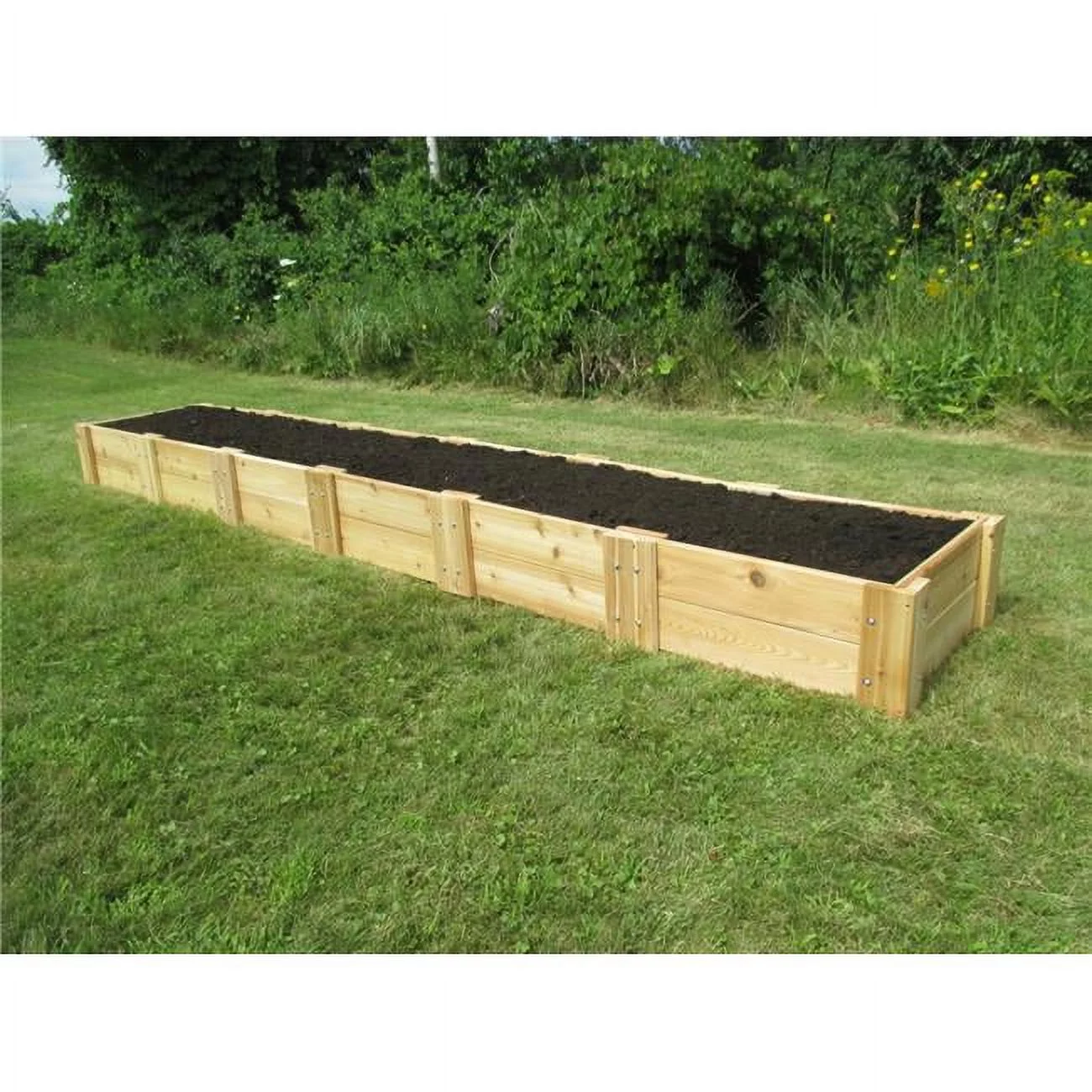 Infinite Cedar  Cedar Raised Garden Bed, 2 ft. x 12 ft. x 11 in.