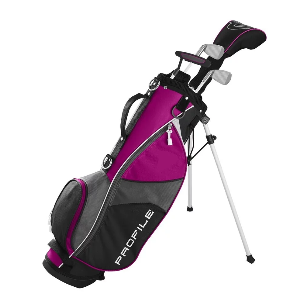 Wilson Youth Profile JGI Complete Golf Set - Right Hand, Small, Pink
