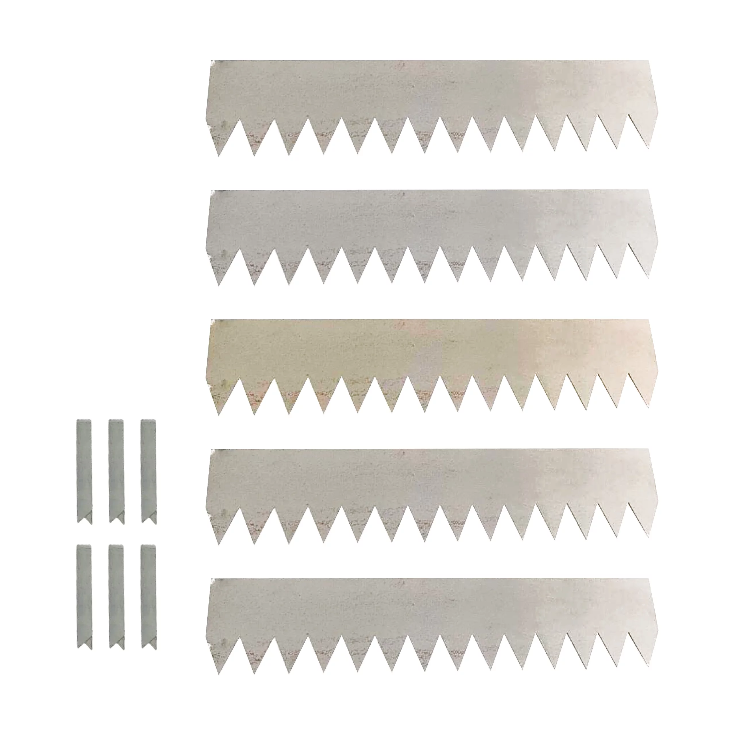 HD Steel Edging for Landscaping - US Quality - Hammer-in 14-Gauge Corten Steel Edging, 6 Inch x 48 Inch Panels (Pack of 5) + Connectors - Ideal for Garden Edging, Metal Edging for Pavers and Driveways