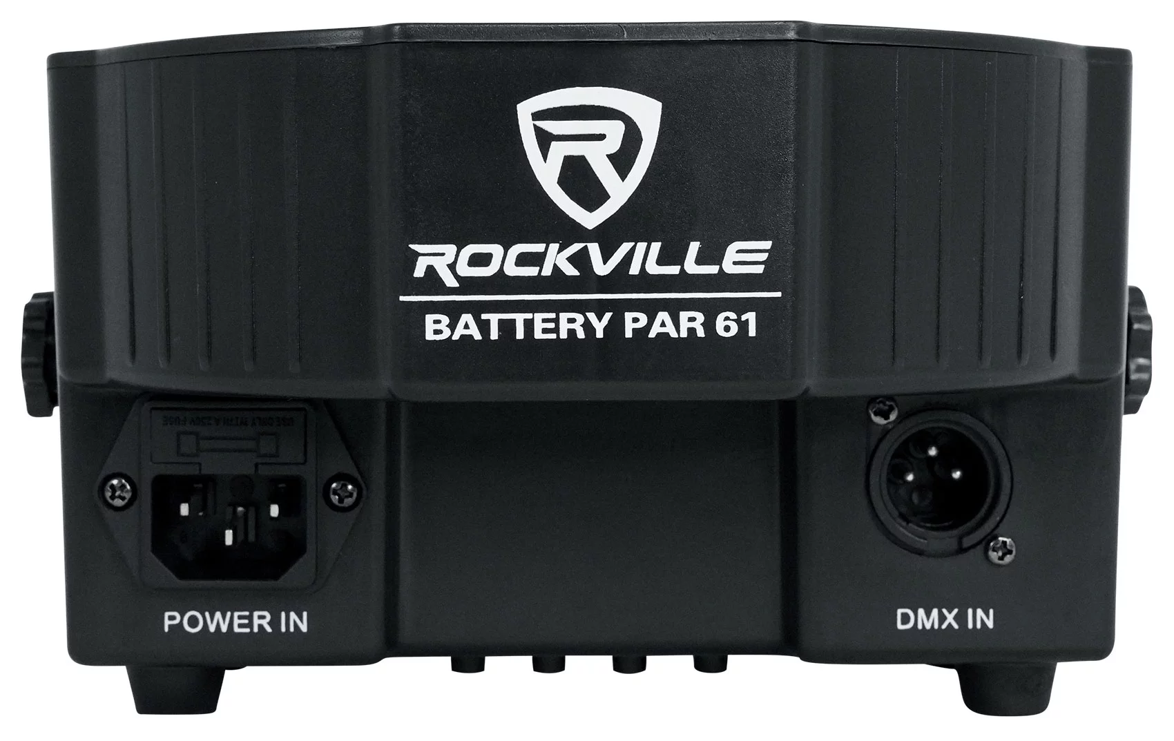 (12) Rockville BATTERY PAR 61 Rechargeable RGBWA+UV DMX DJ Wash Lights+Remotes