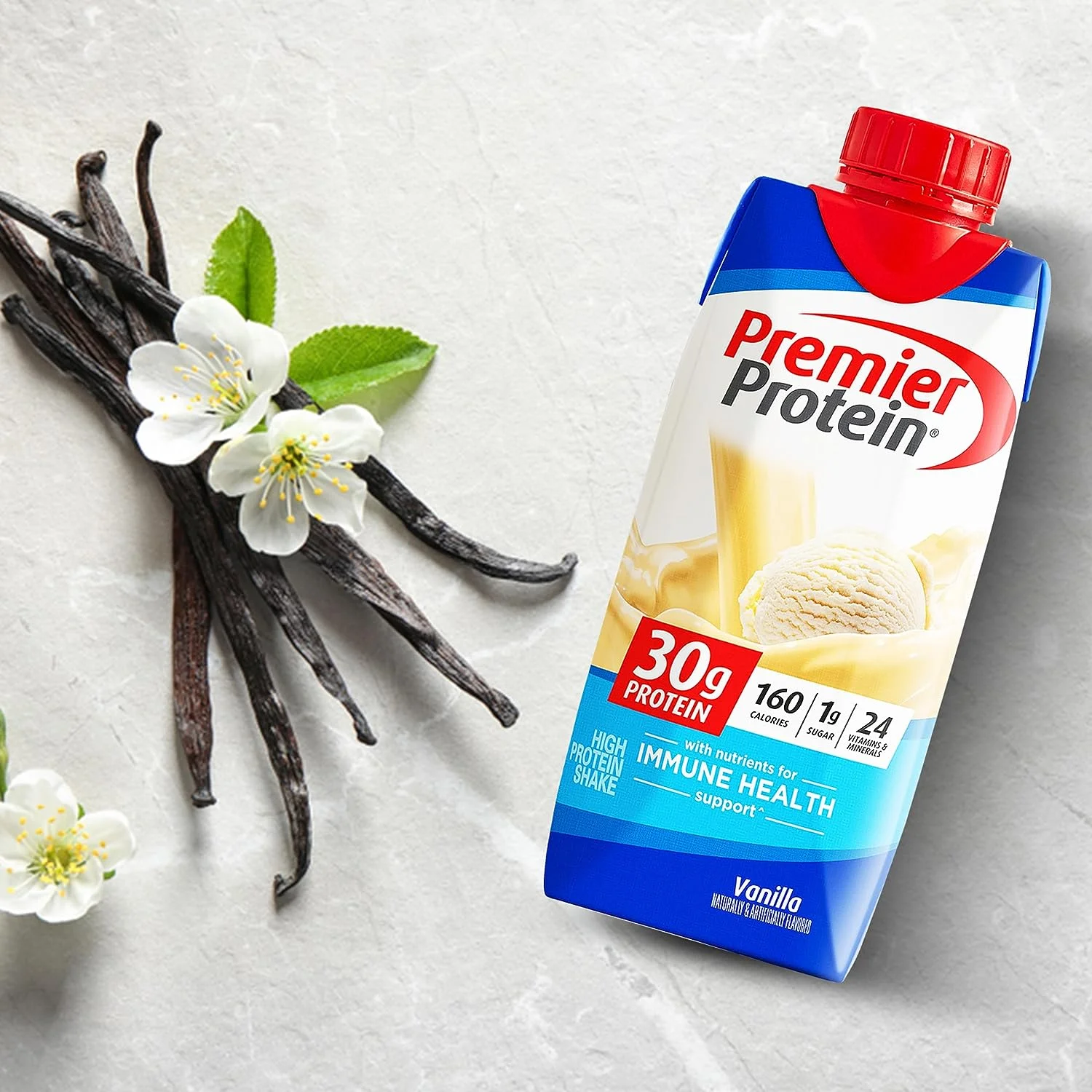 Premier Protein Shake Vanilla 11.5 fl oz  30g Protein - Pack of 6 in The Award Box Packaging