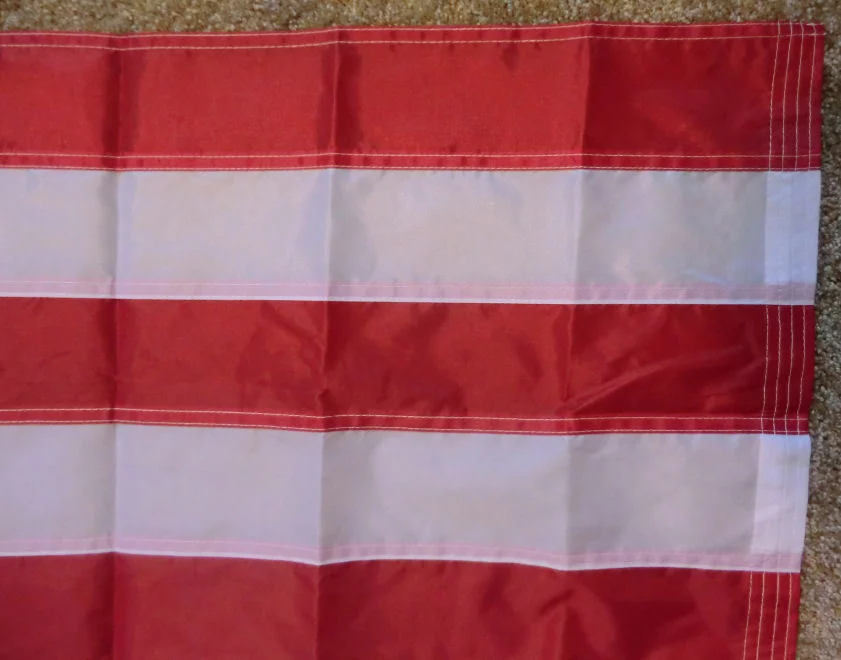 2x3 Ft American Flag US Nylon Embroidered Stars Sewn Stripes Deluxe USA