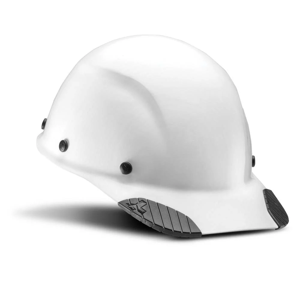 Lift Safety Hard Hat Dax White Fiber Resin Cap Style