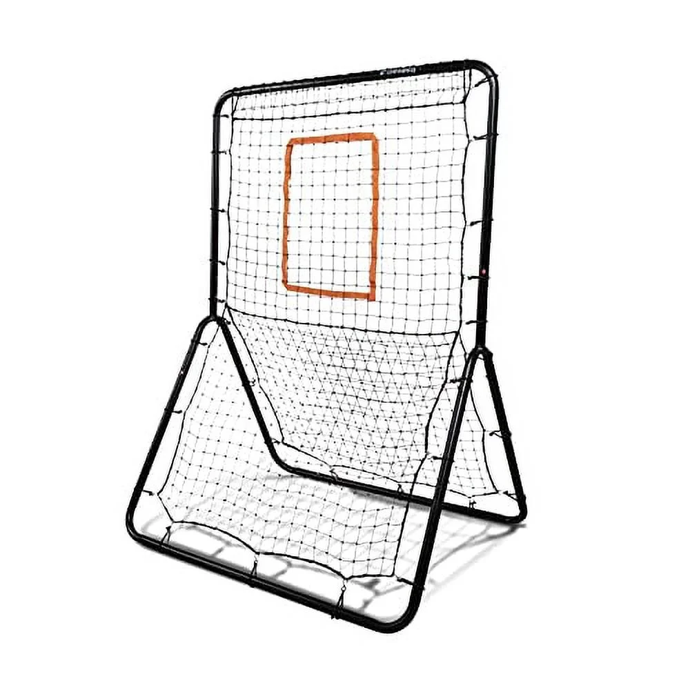 CHAMPRO Baseball and Softball Pitchback Screen Rebound Net, 58” x 42”,BLACK