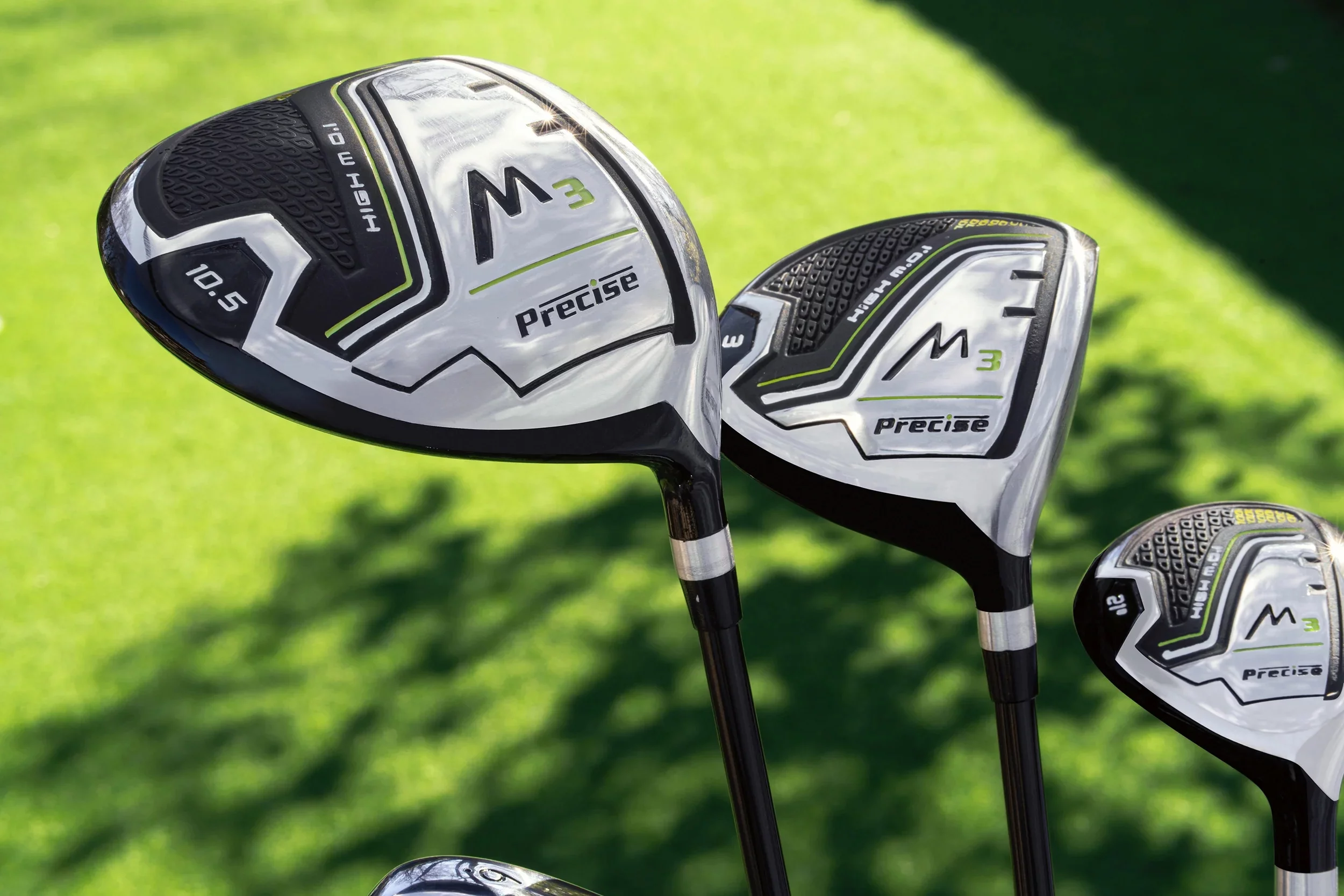 Precise M3 Men's 14 Piece Complete Right Hand Golf Club Package Set - 2 Colors & 3 Sizes Available!