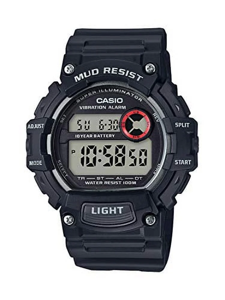 Casio Men's Mud-Resistant Sport Watch, Black - TRT-110H-1AVCF