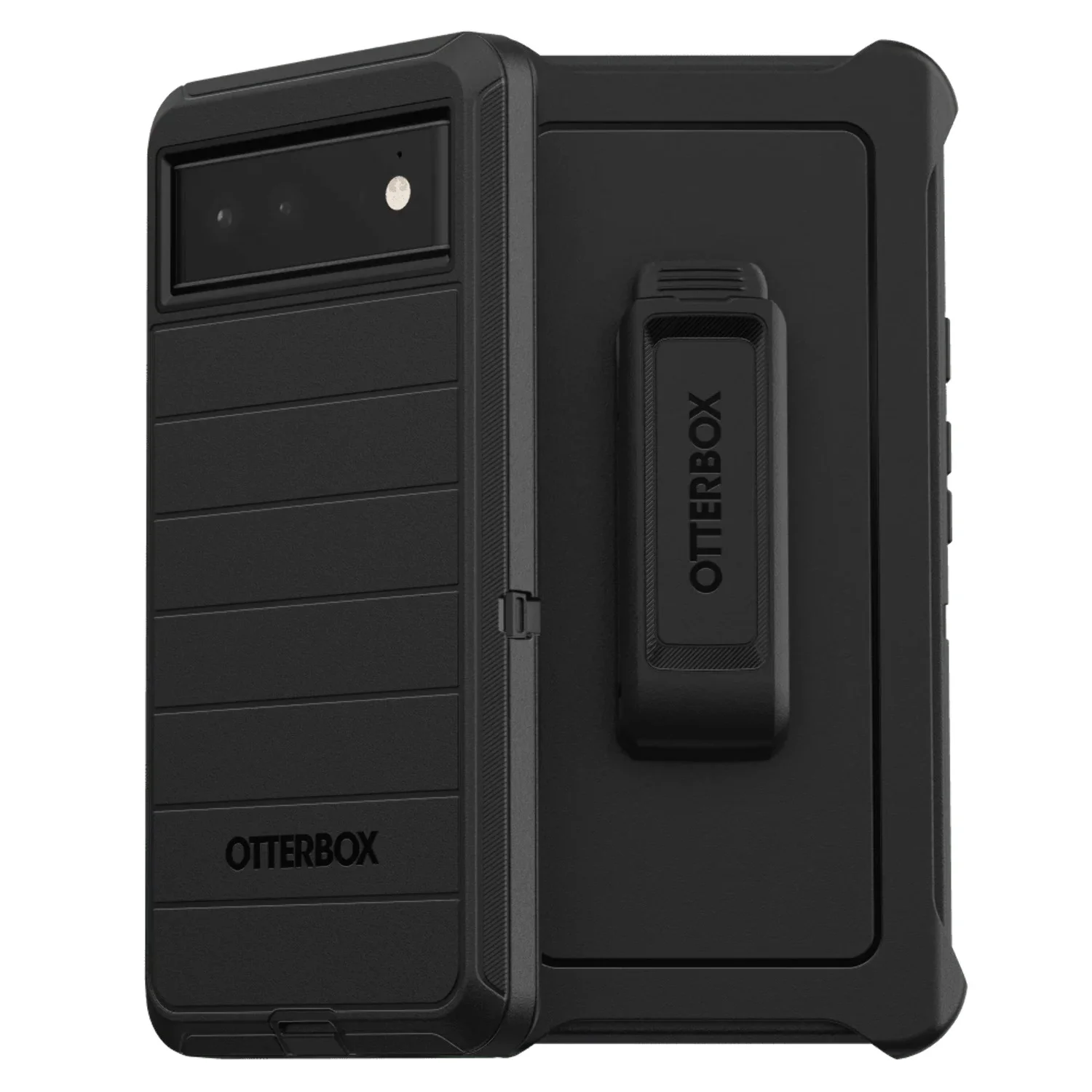 OtterBox Defender Series Pro Rugged Carrying Case (Holster) Google Pixel 6 Smartphone, Black