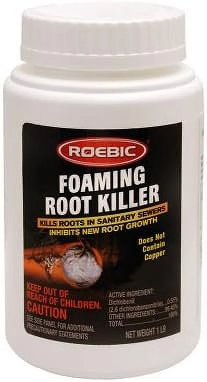 Roebic Foaming Root Killer - Quantity 6