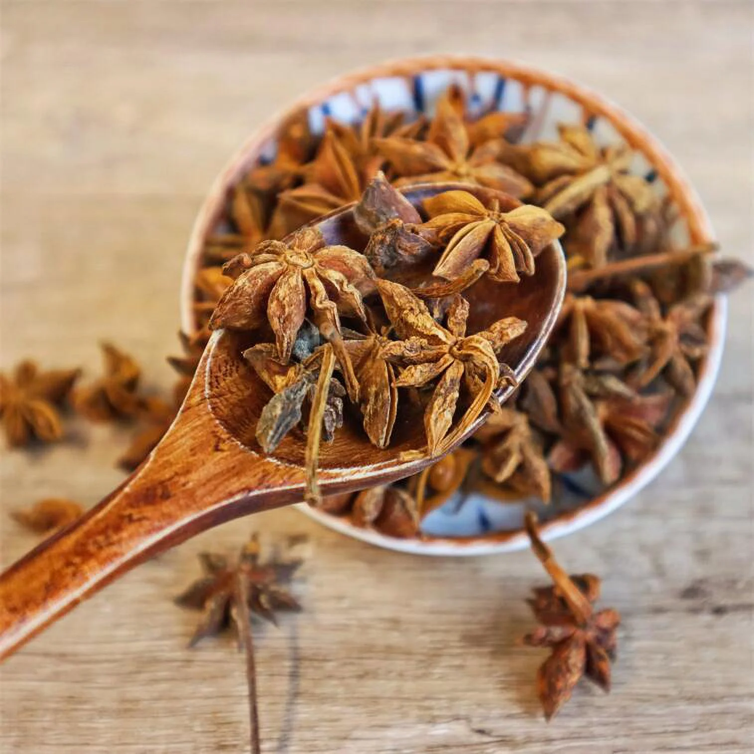 Royal Seafood USA Premium Dried Anise Seed, Dried spice way star Anise, Whole Star Anise, 4oz/bag, Bajiao