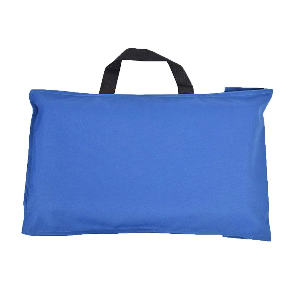 Durable Blue Foldable Canvas Stretcher Litter Patient Transfer System Tool