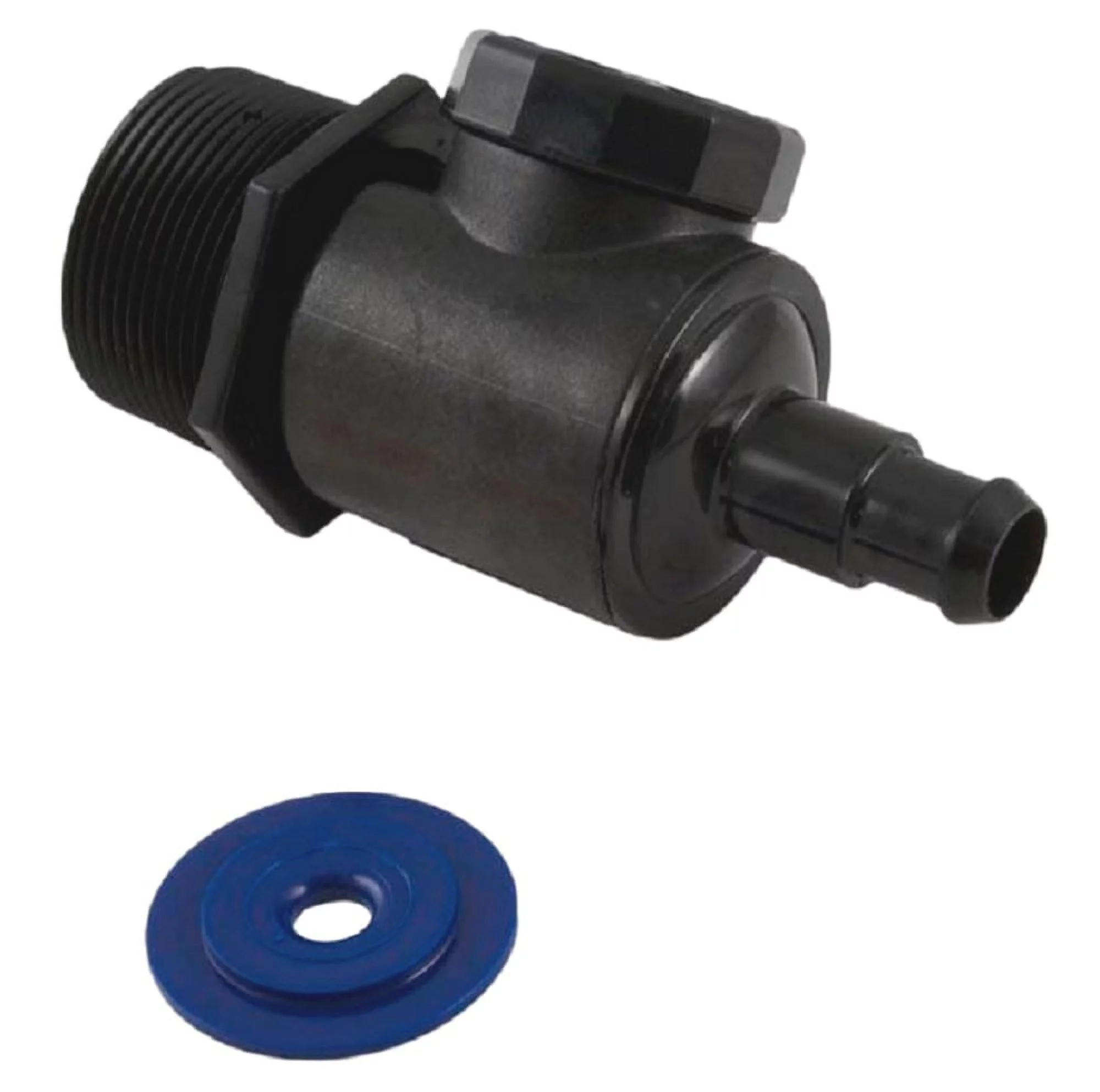 Polaris 280/380 Pool Cleaner Universal Wall Fitting Connector Assembly, Black 9-100-9005