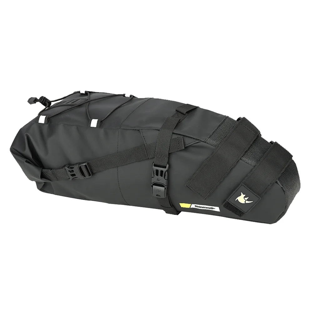 Rhinowalk Bike Bag, Waterproof Saddle Tube Bag, Large Capacity Cycle Storage, Quick Release Bike Accessories, for Under Seats