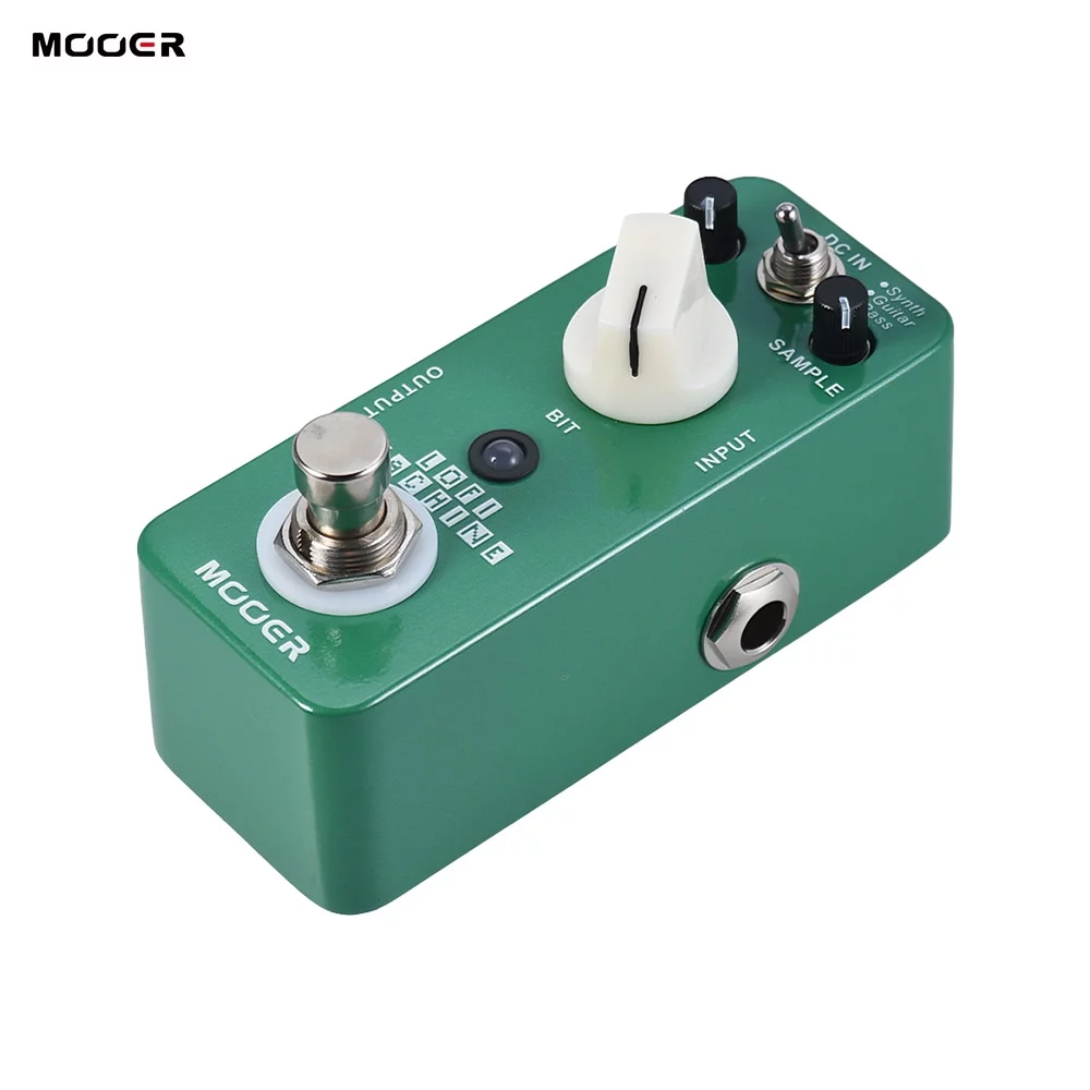 MOOER LOFI MACHINE Sample Reducing Guitar Effect Pedal 3 Modes True Bypass Full Metal Shell