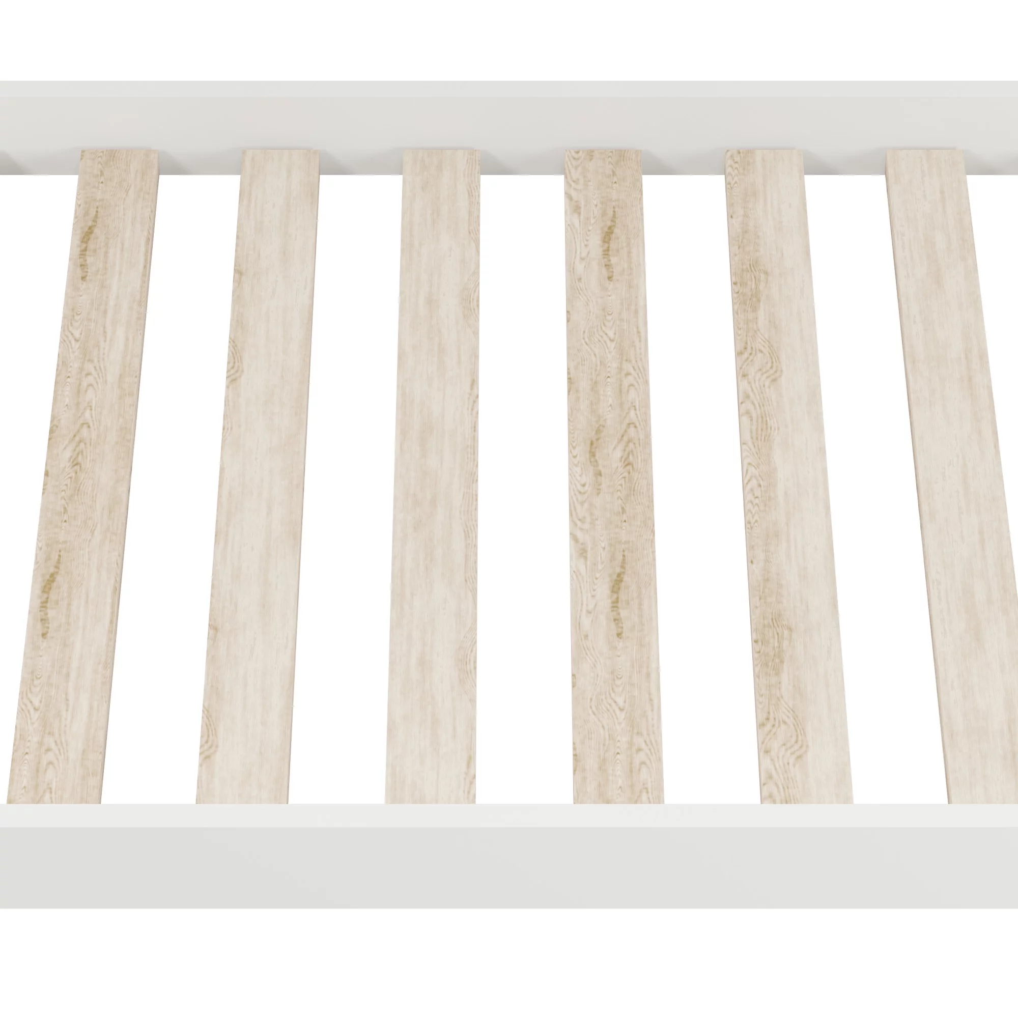 Hillsdale Kids and Teen Caspian Wood Twin Over Twin Bunk Bed, White