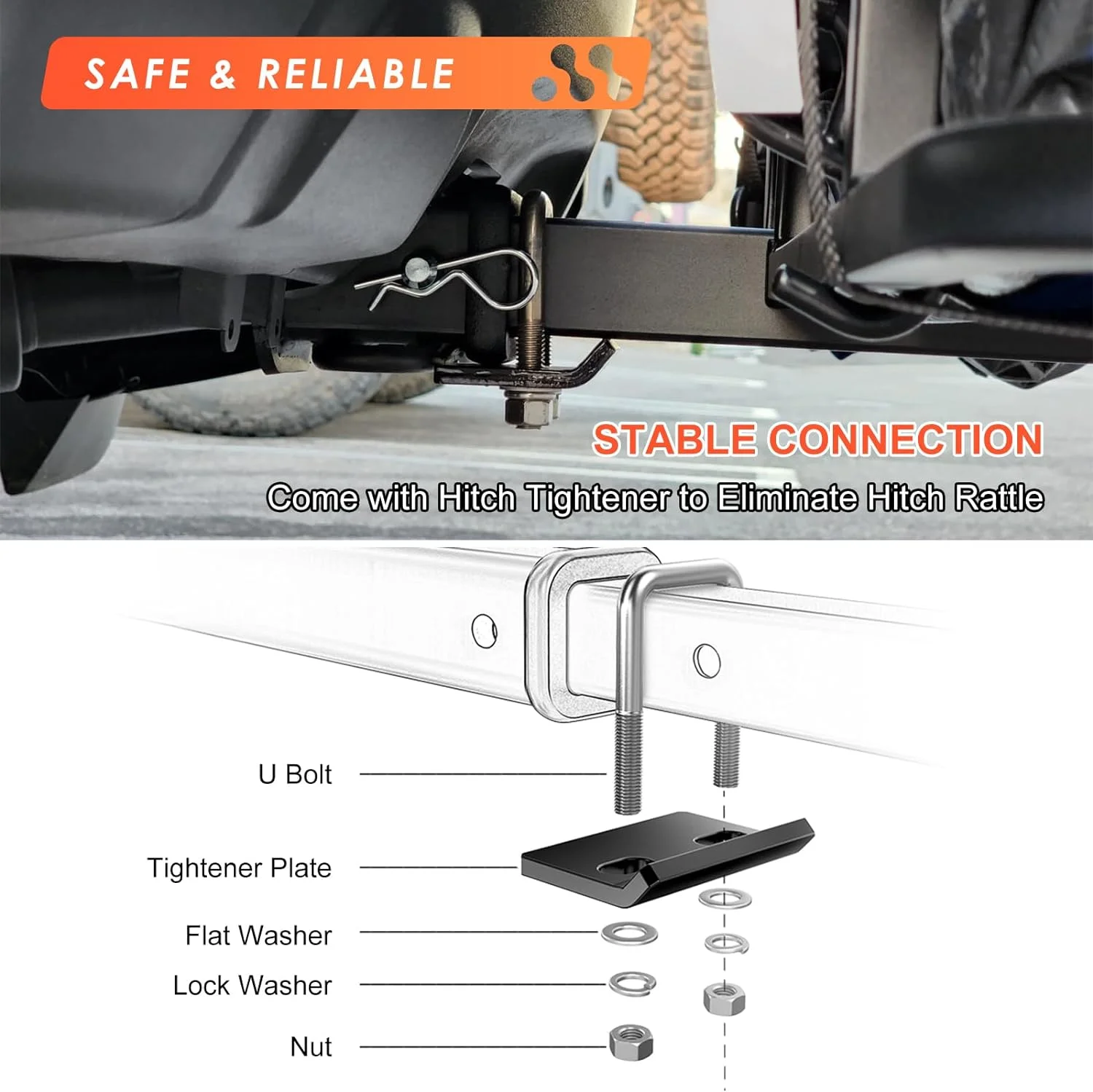 Hitch Mount Cargo Carrier Basket 53