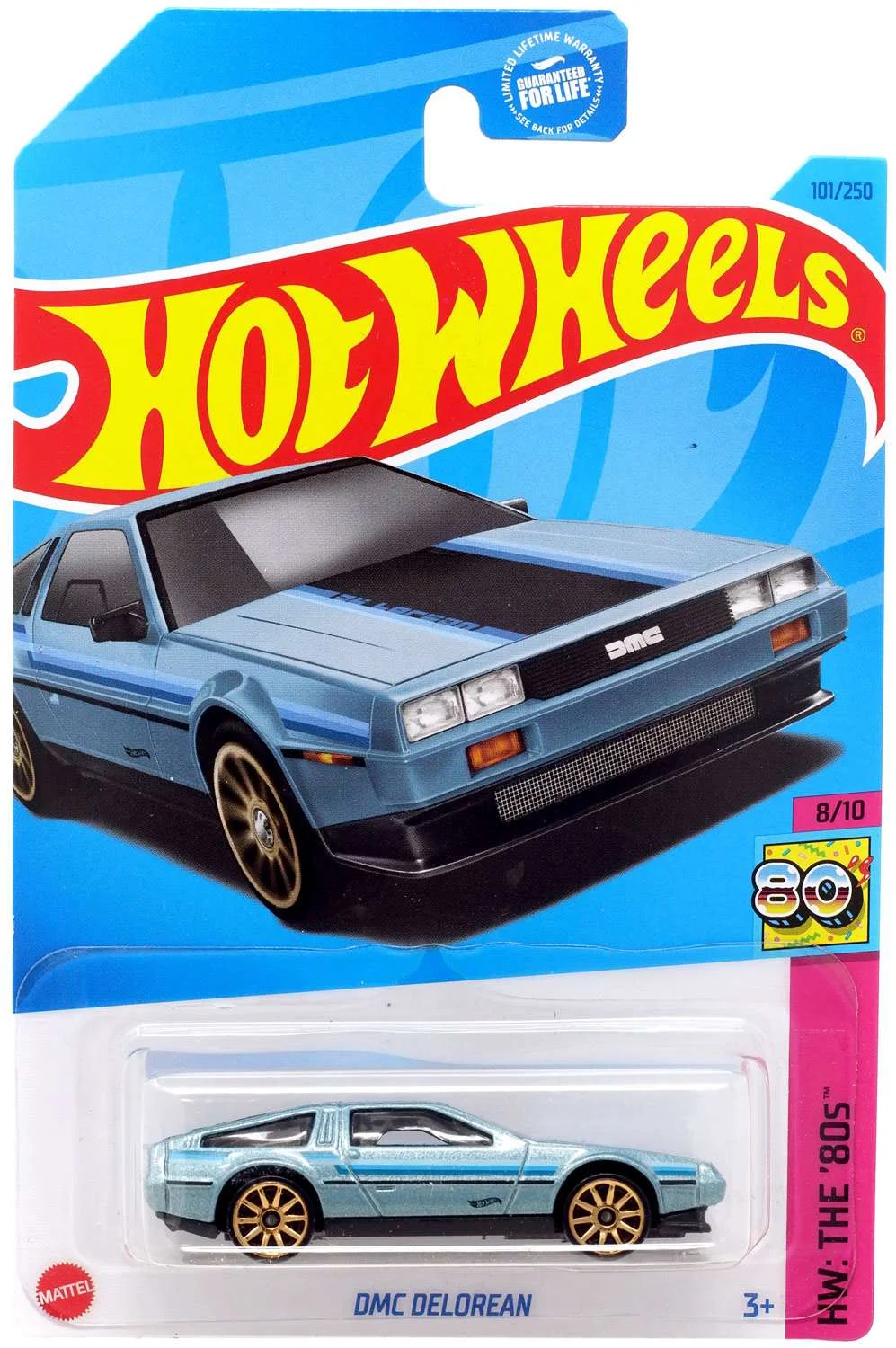 Hot Wheels HW: The 80's DMC DeLorean Diecast Car