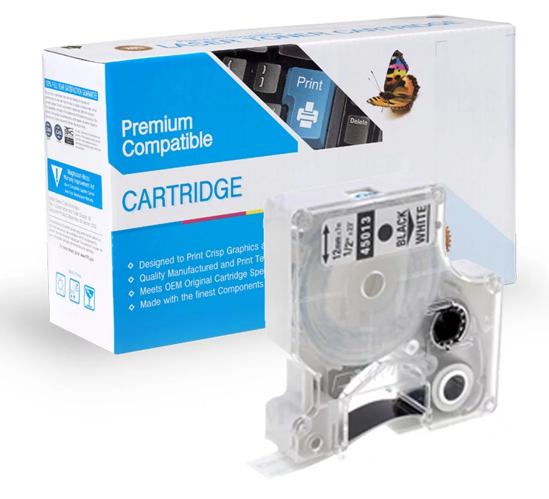 Dymo 45013 Compatible Label Cartridge 1/2