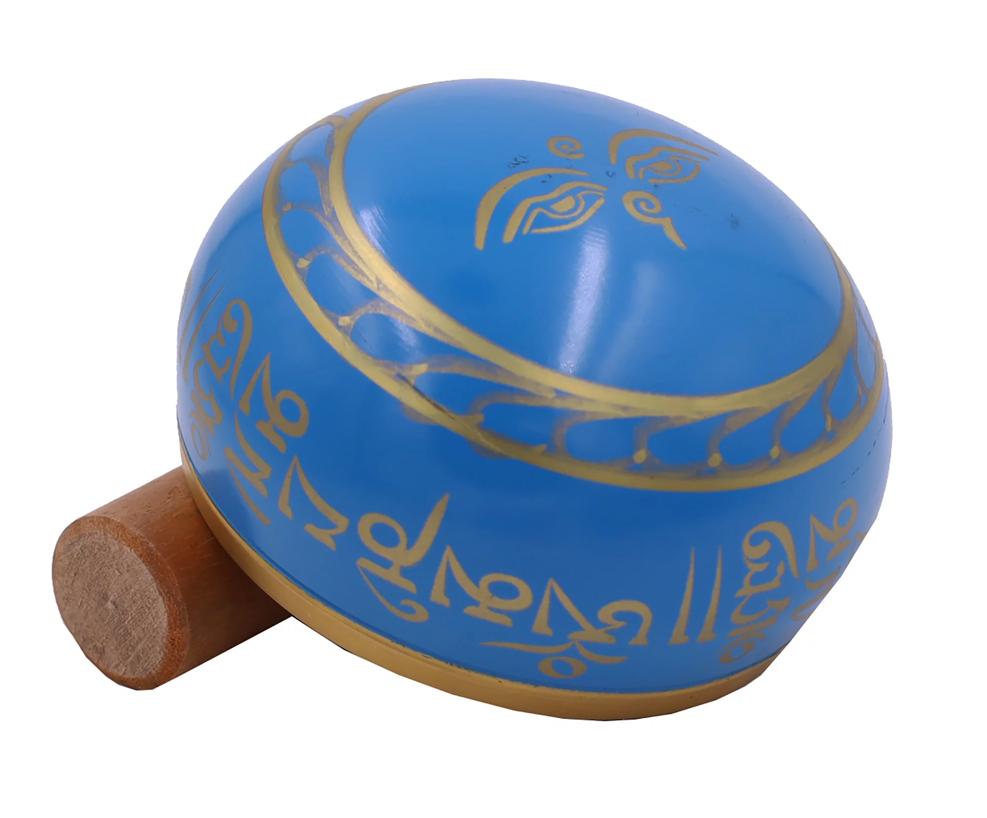 Tibetan Meditation Om Mani Padme Hum Singing Bowl Set (Turquoise)