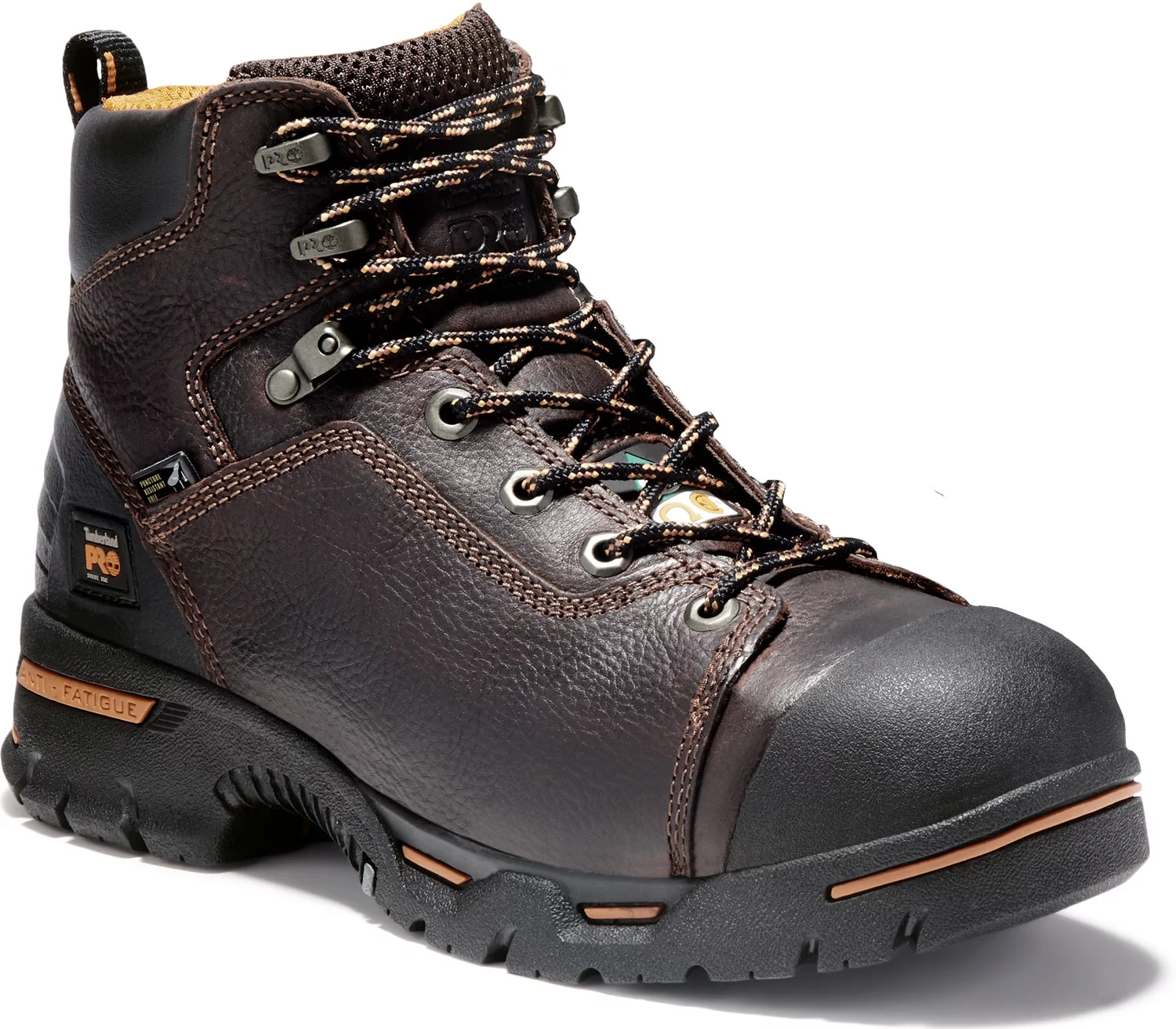 Timberland PRO  Briar Brown, Men's, Endurance Steel Toe, EH, Puncture Resistant, 6 Inch Work Boot (10.0 M)