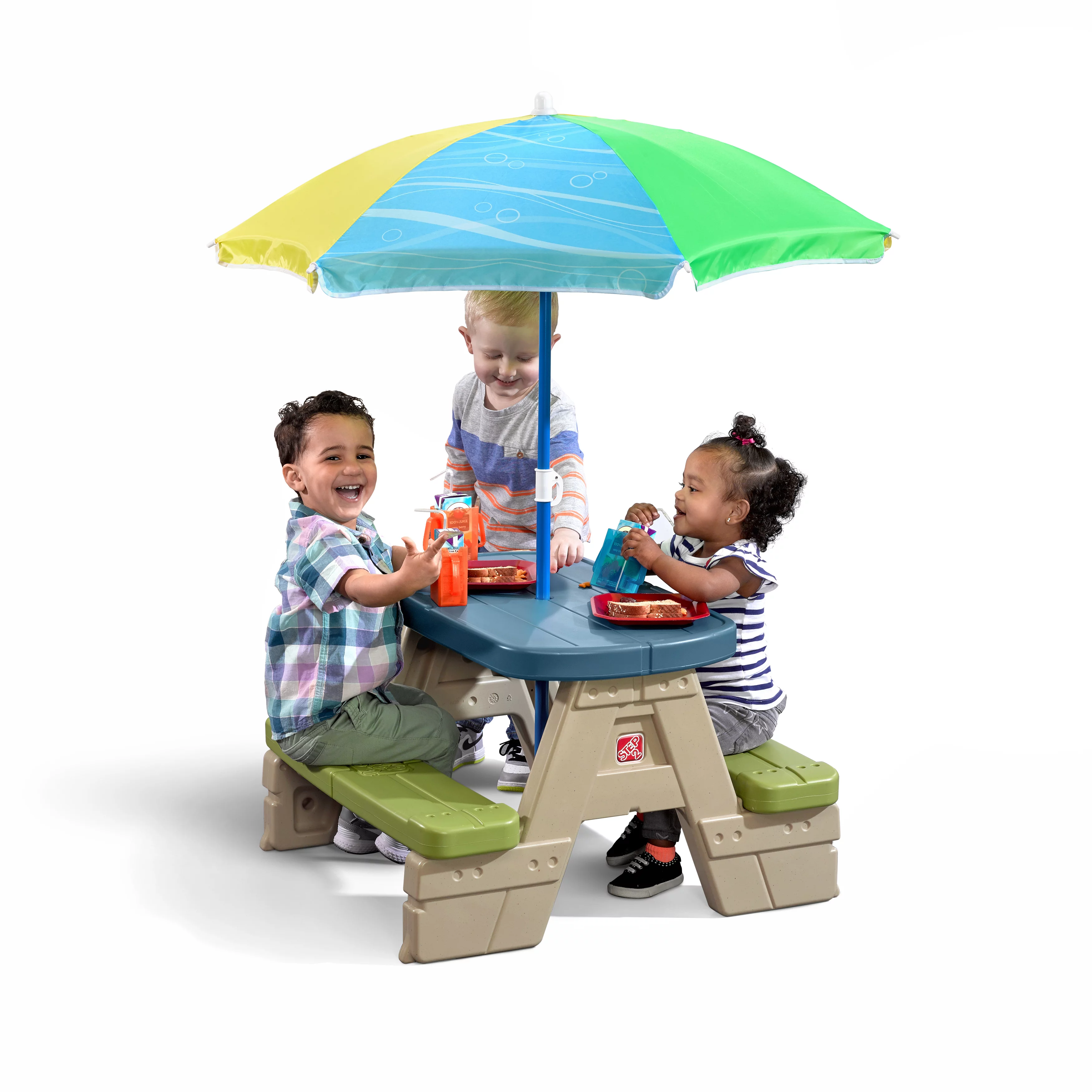 Step2 Sit & Play Kids Picnic Table with Umbrella
