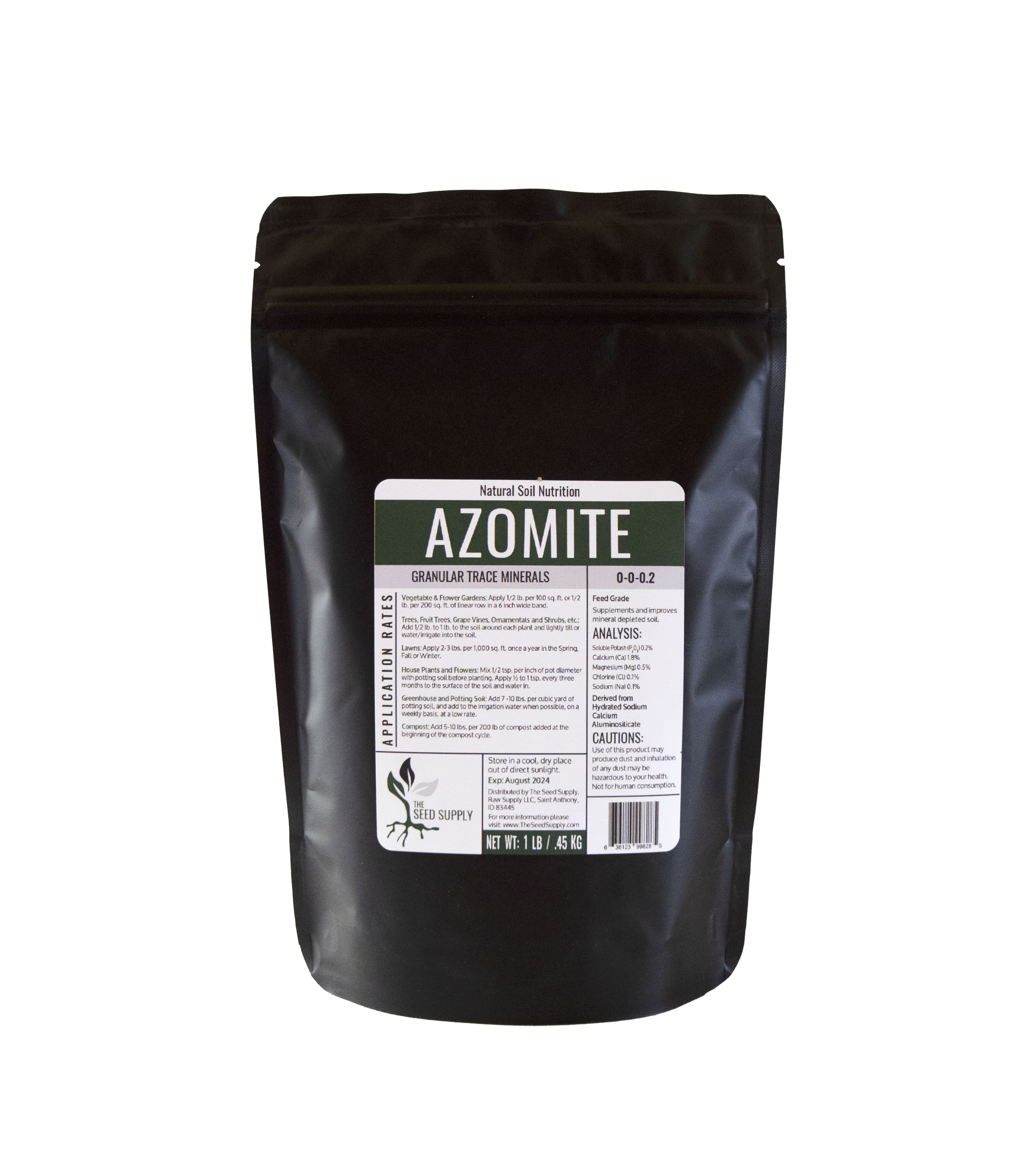 1 Lb Granular Azomite Trace Mineral Fertilizer