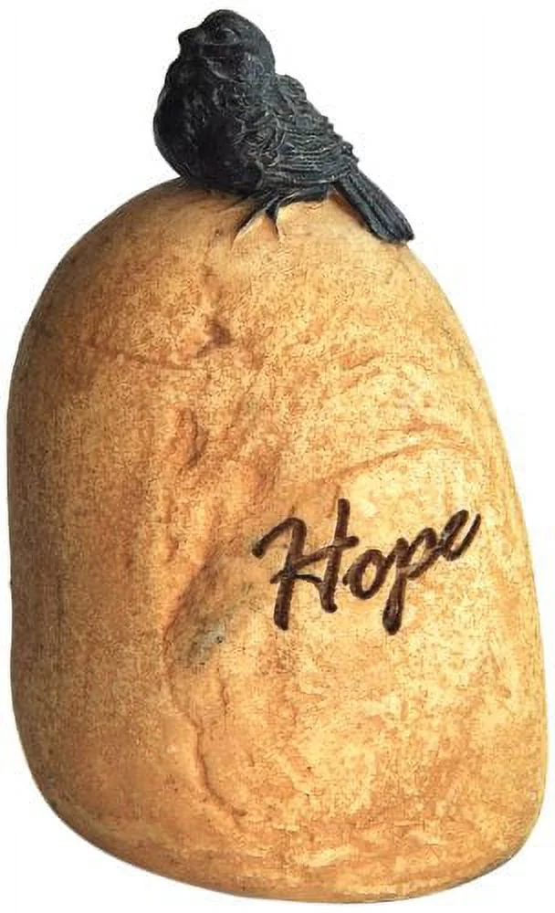 Top Collection Miniature Fairy Garden and Terrarium Inspirational Bird Stone 