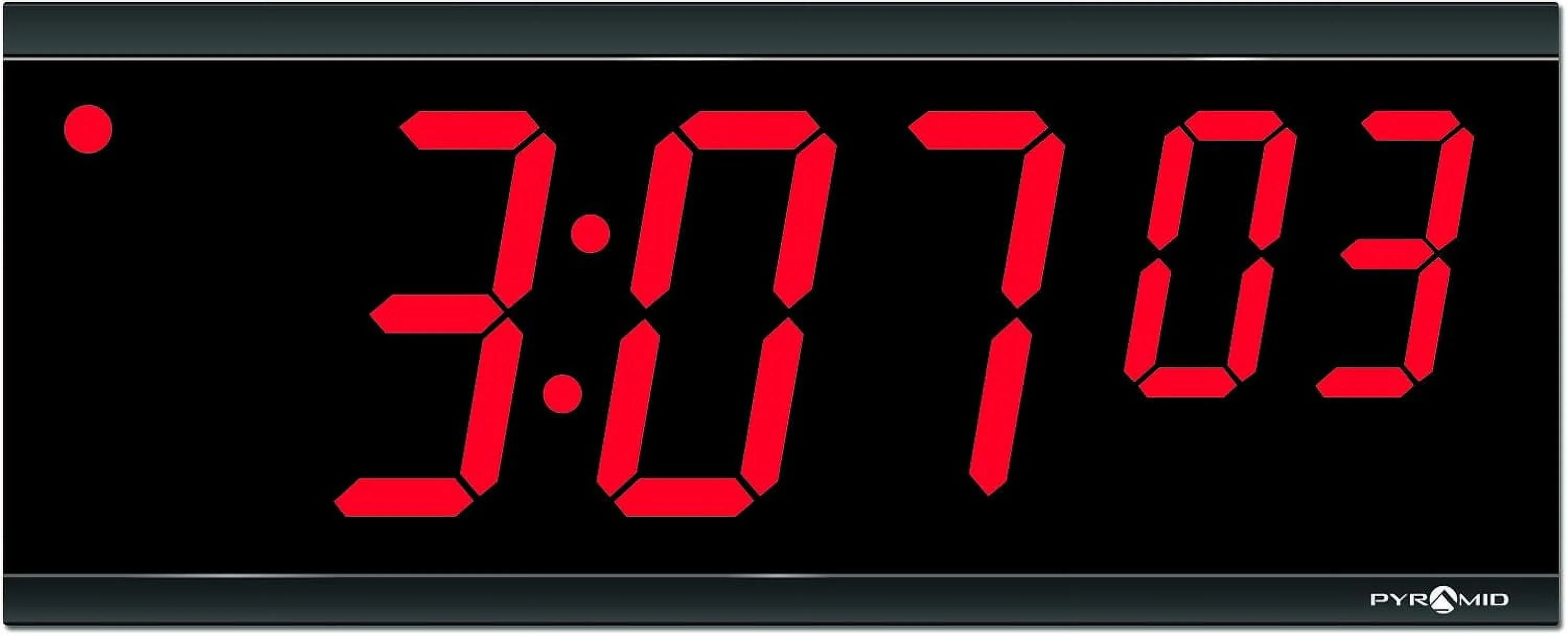 Extra Large Stand Alone Digital Clock, 4