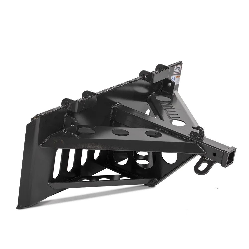 Titan Attachments Heavy Duty Skid Steer Utility Hitch Mount Plate Quick Tach Skid Steer Tractor Tow Trailer Hitch