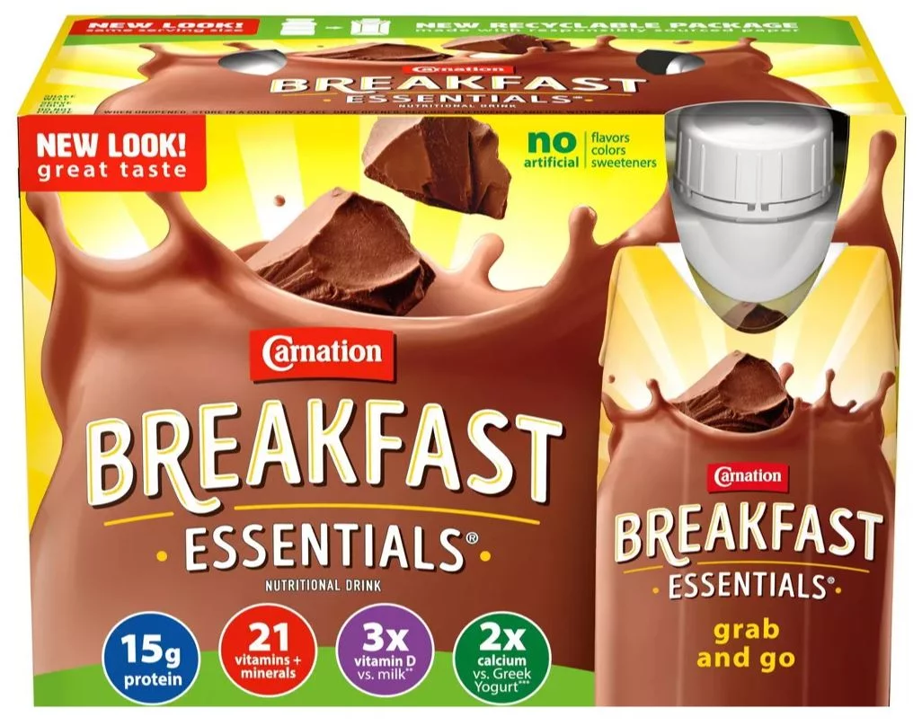 Carnation Breakfast Essentials High Protein Ready to Drink (Pack of 2)