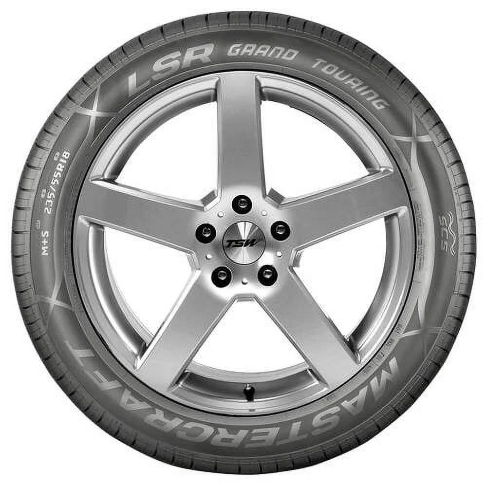 Mastercraft LSR Grand Touring All Season 225/55R17 97V Passenger Tire Fits: 2016-19 Chevrolet Malibu Hybrid, 2011-13 Chevrolet Impala LT