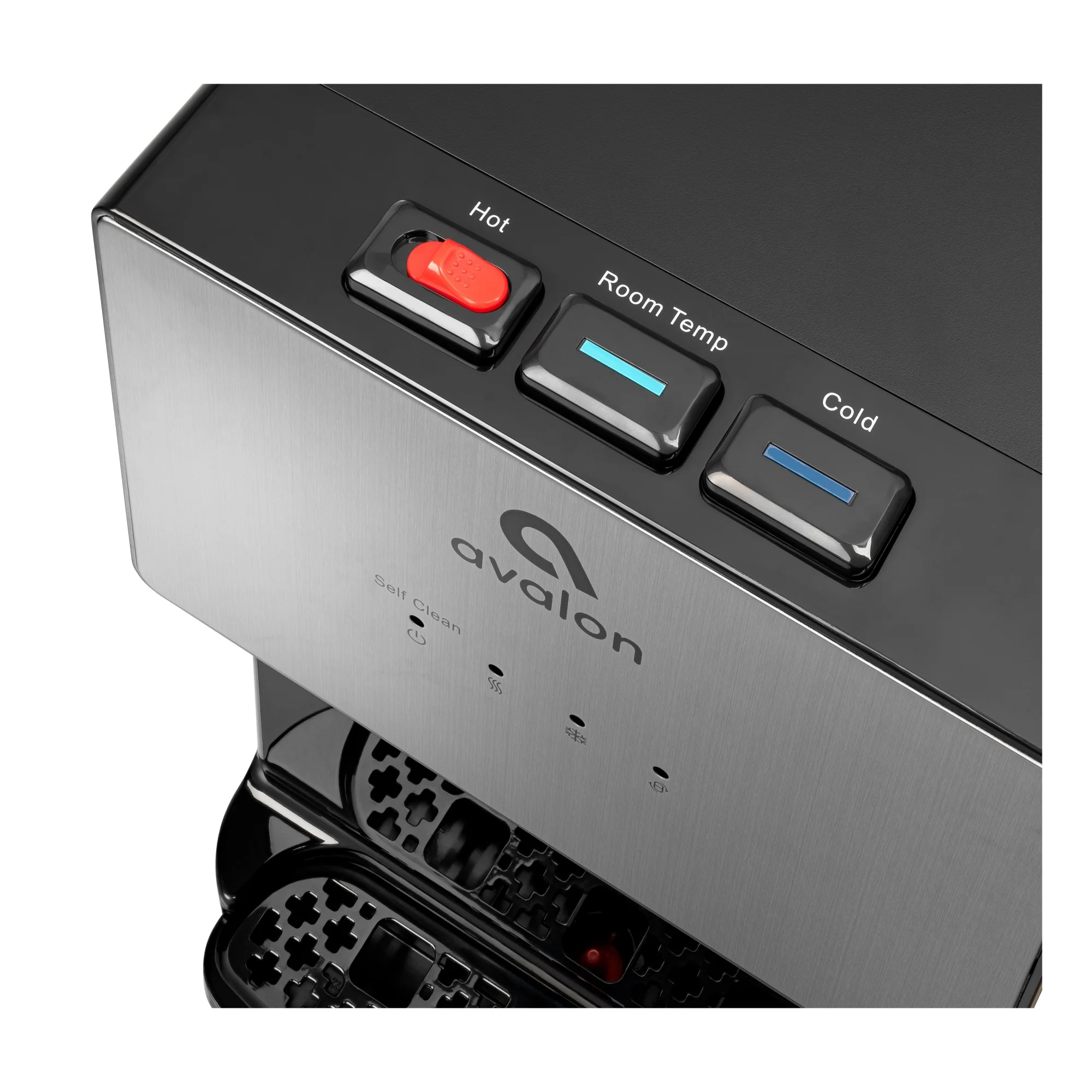 Avalon Self Cleaning Bottleless Water Cooler Dispenser, Black