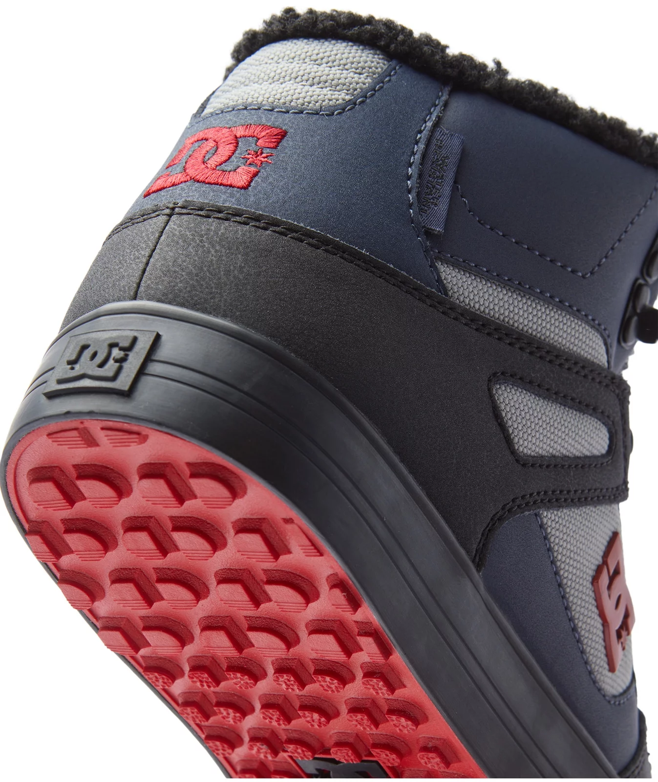 DC Shoes Men's Pure High-Top Winter Shoes Navy/Black - ADYS400047-NB3